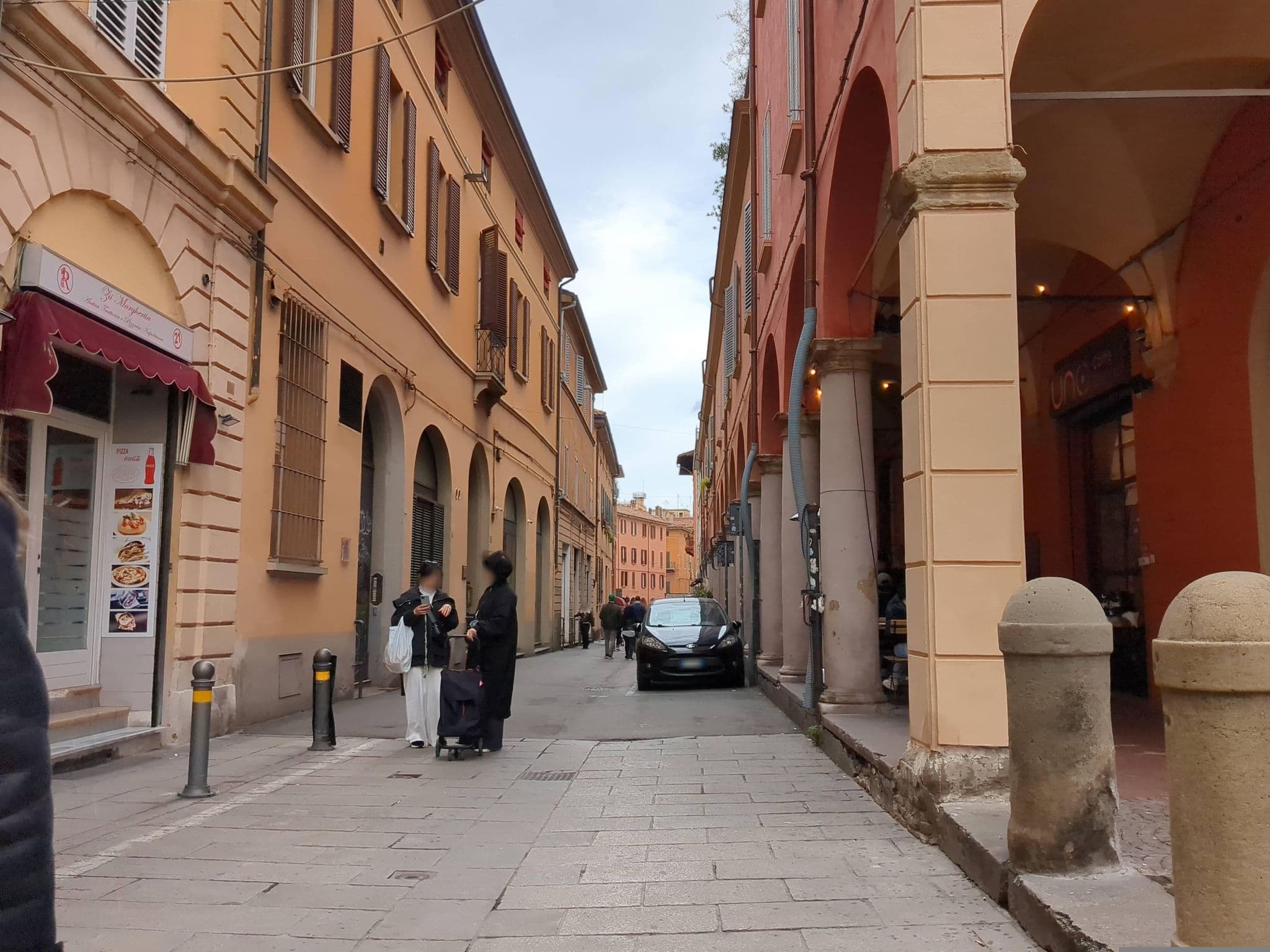 Street view near Residenza San Martino, Bologna — © jacopofar (CC BY-SA · Mapillary)