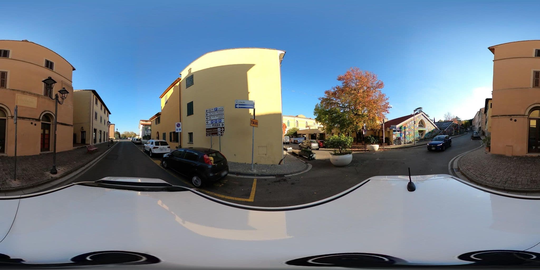 Street view near Albergo Livorno, Casciana Terme — © momix (CC BY-SA · Mapillary)