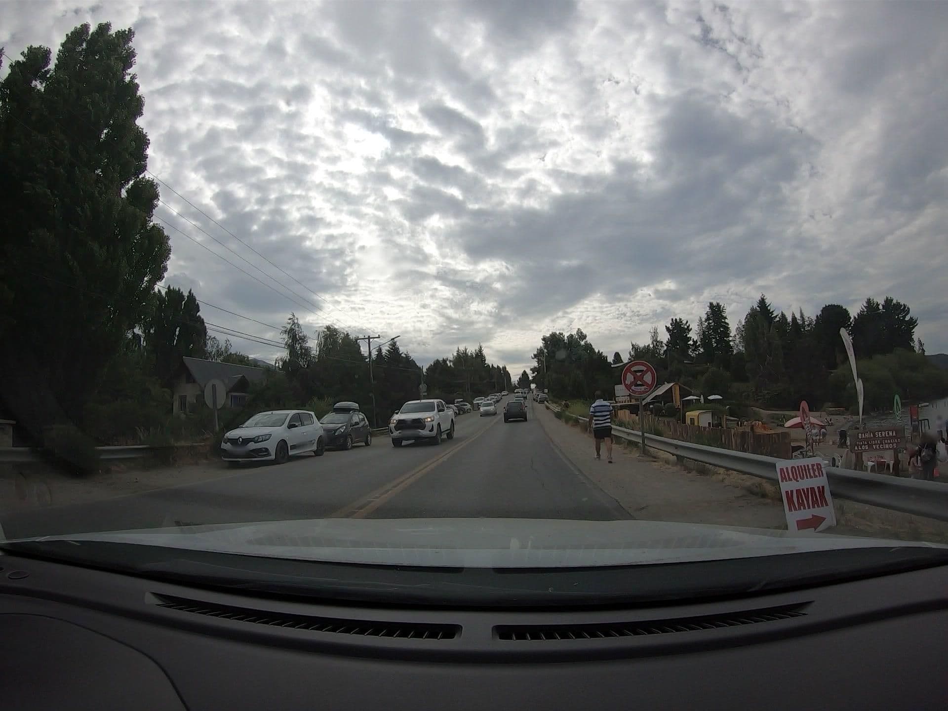 Street view near La Campiña, San Carlos de Bariloche
