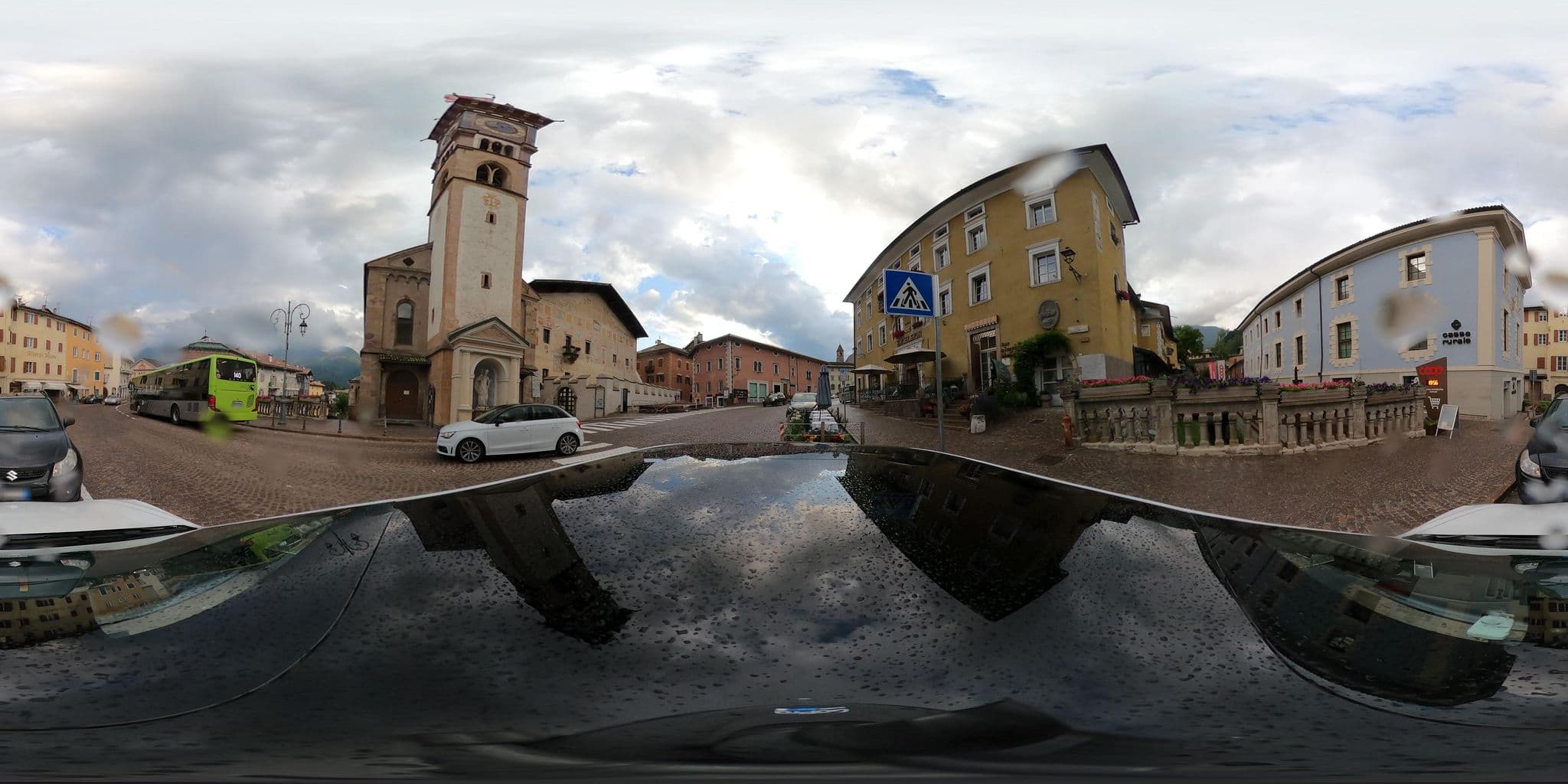 Street view near Romantic Hotel Excelsior - Cavalese, Cavalese — © peterleth (CC BY-SA · Mapillary)