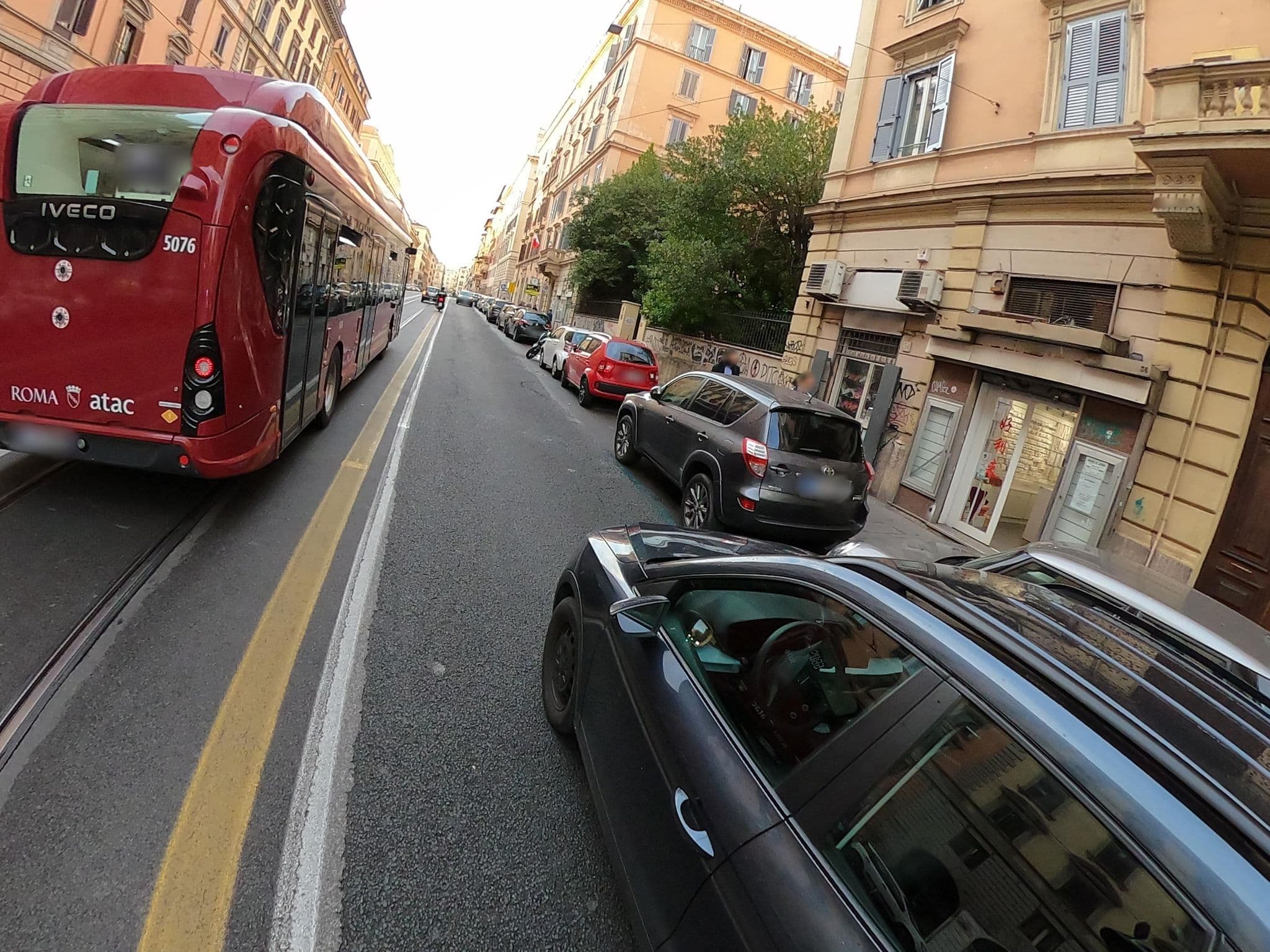 Street view near Hotel Beauty, Monti