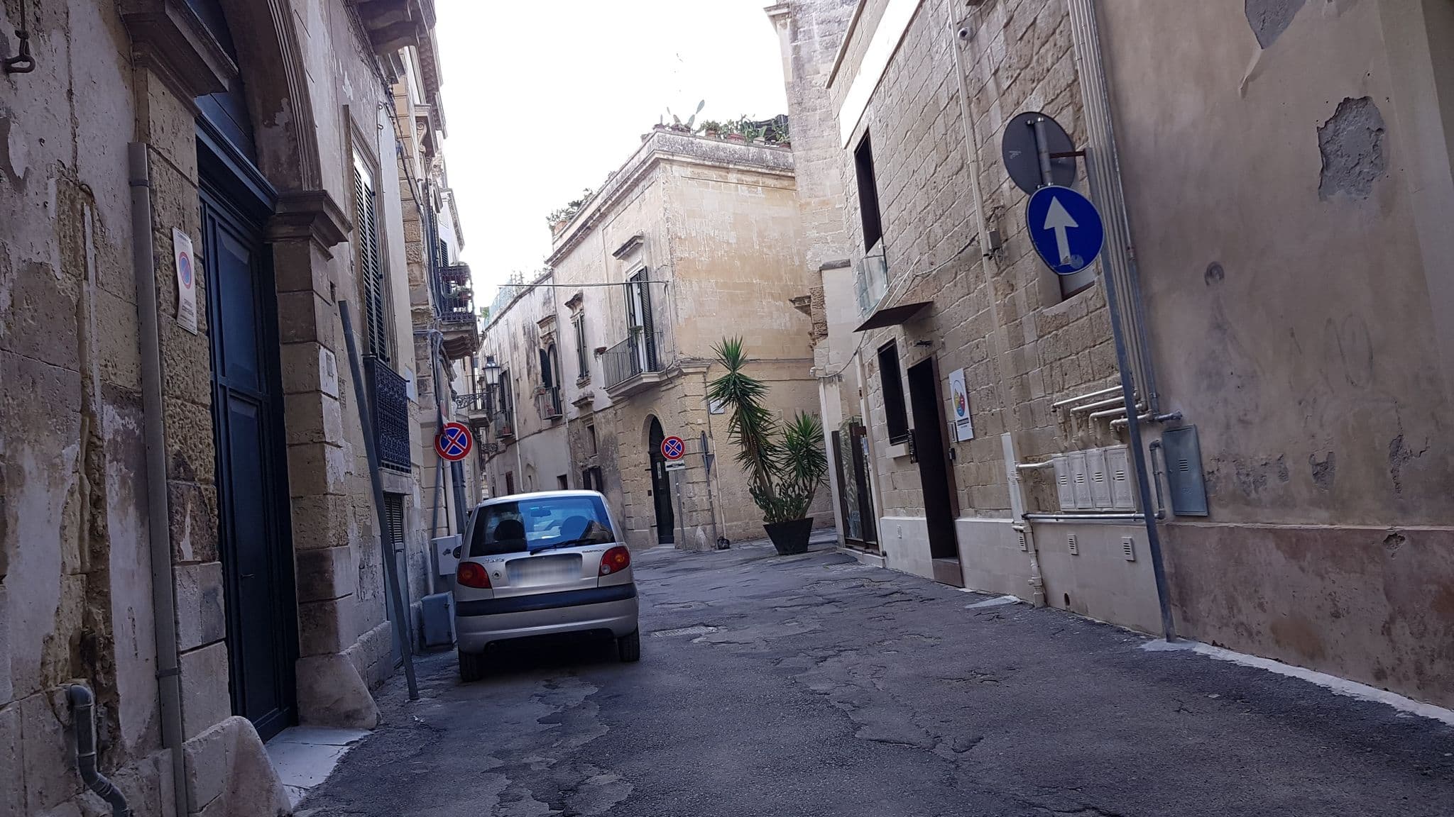 Street view near La Fiermontina | Palazzo Bozzi Corso, Lecce