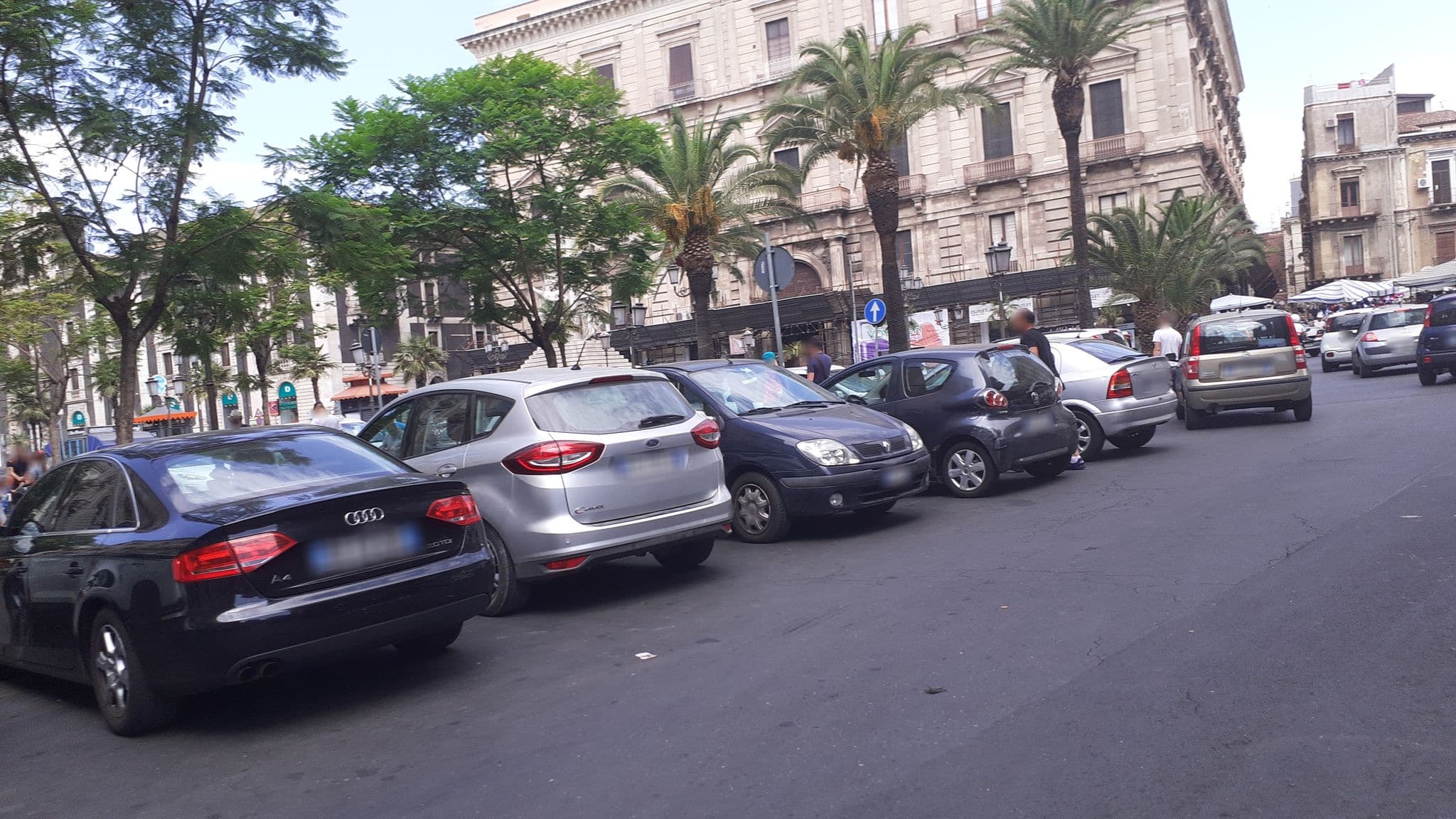 Street view near Gianluca's room, Catania