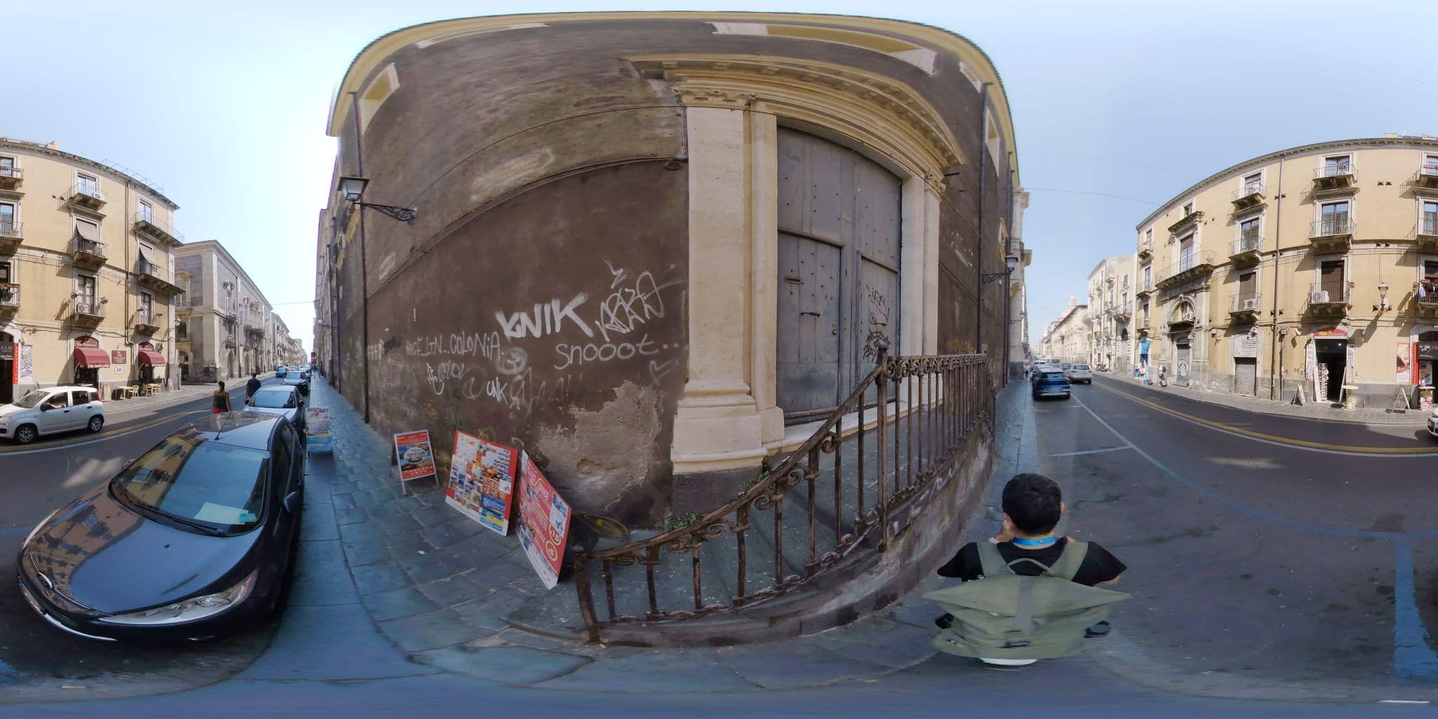 Street view near Dome, Catania