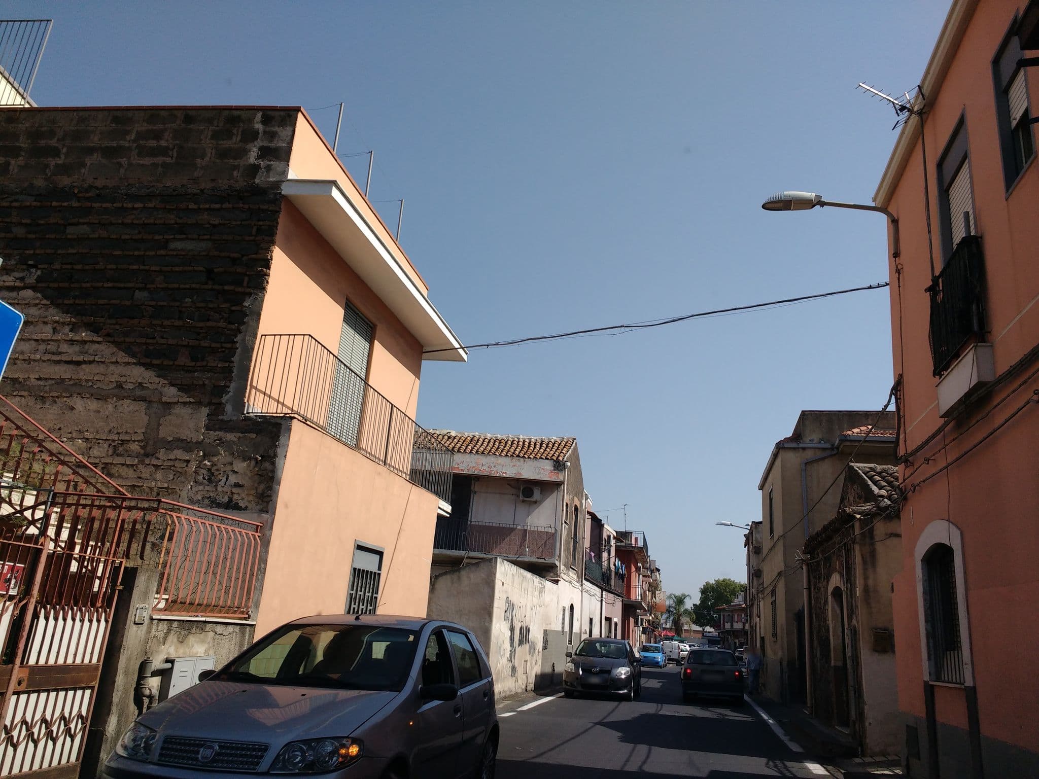Street view near Catania airport room, Catania