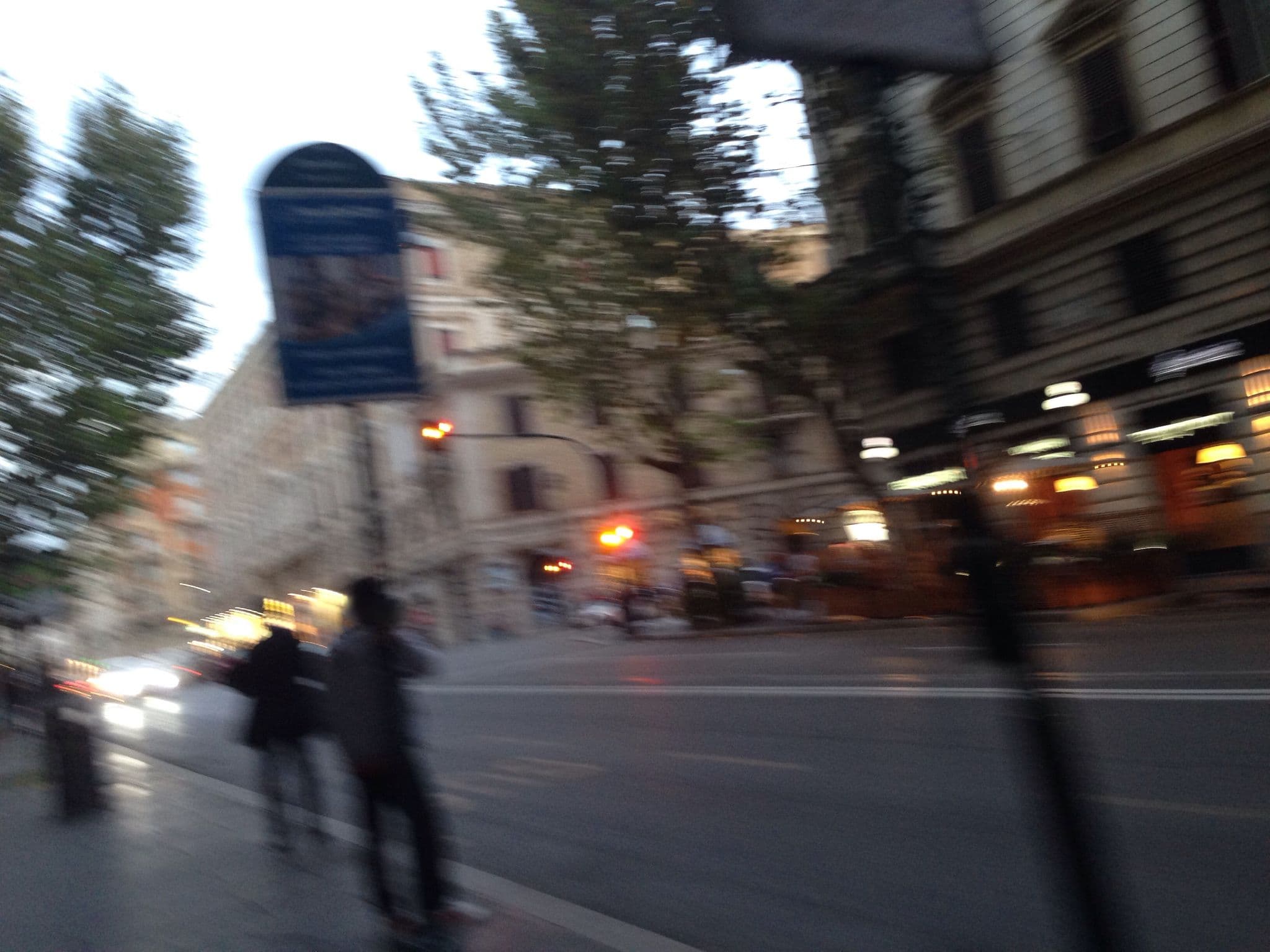 Street view near Hotel Oriente, Monti