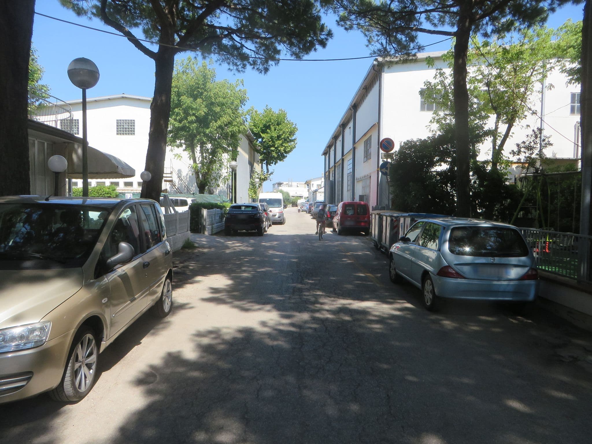 Street view near Hotel Elsa, Milano Marittima