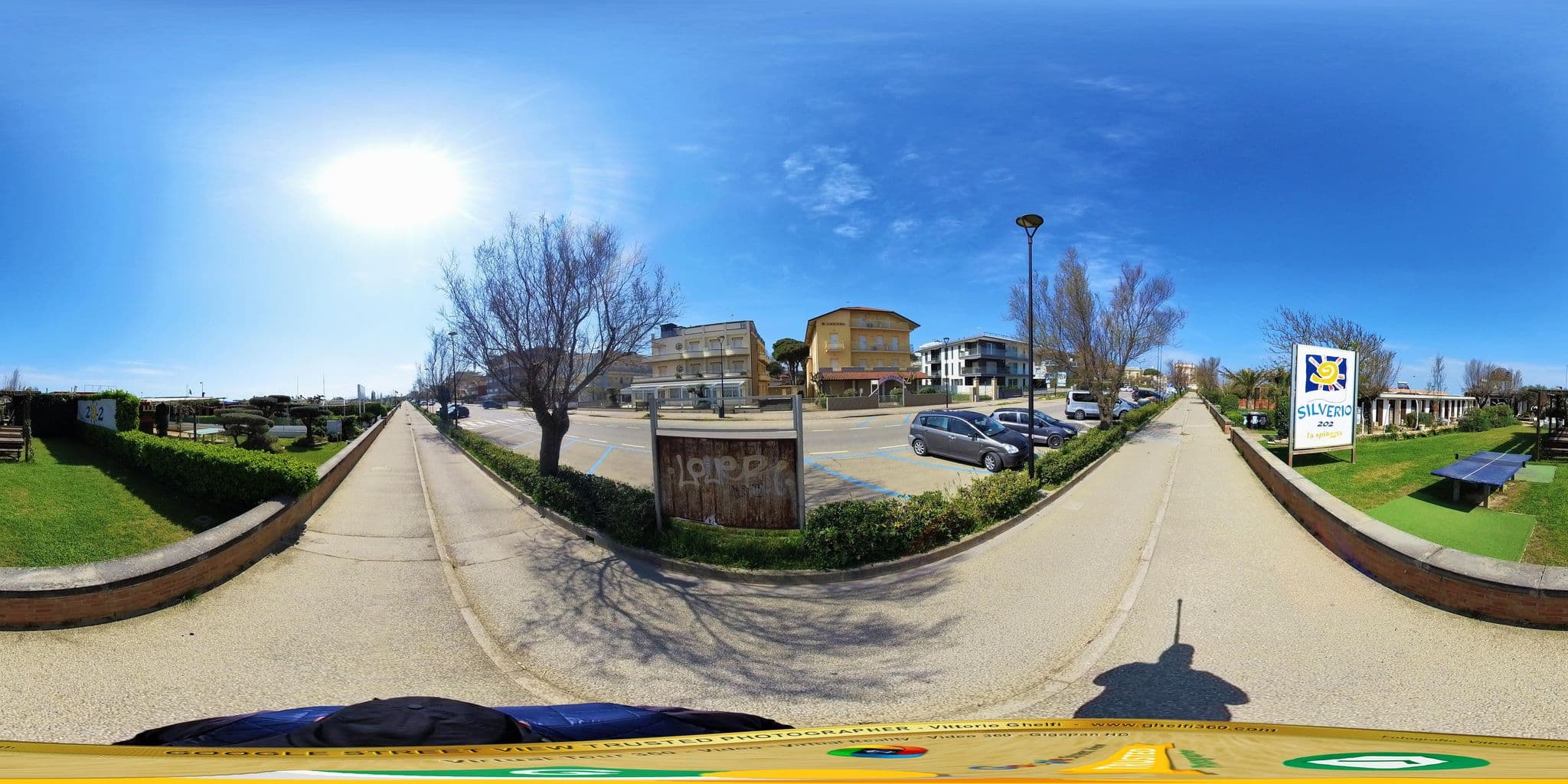 Street view near Hotel Lorena, Cervia — © Ghelfi360 (CC BY-SA · Mapillary)