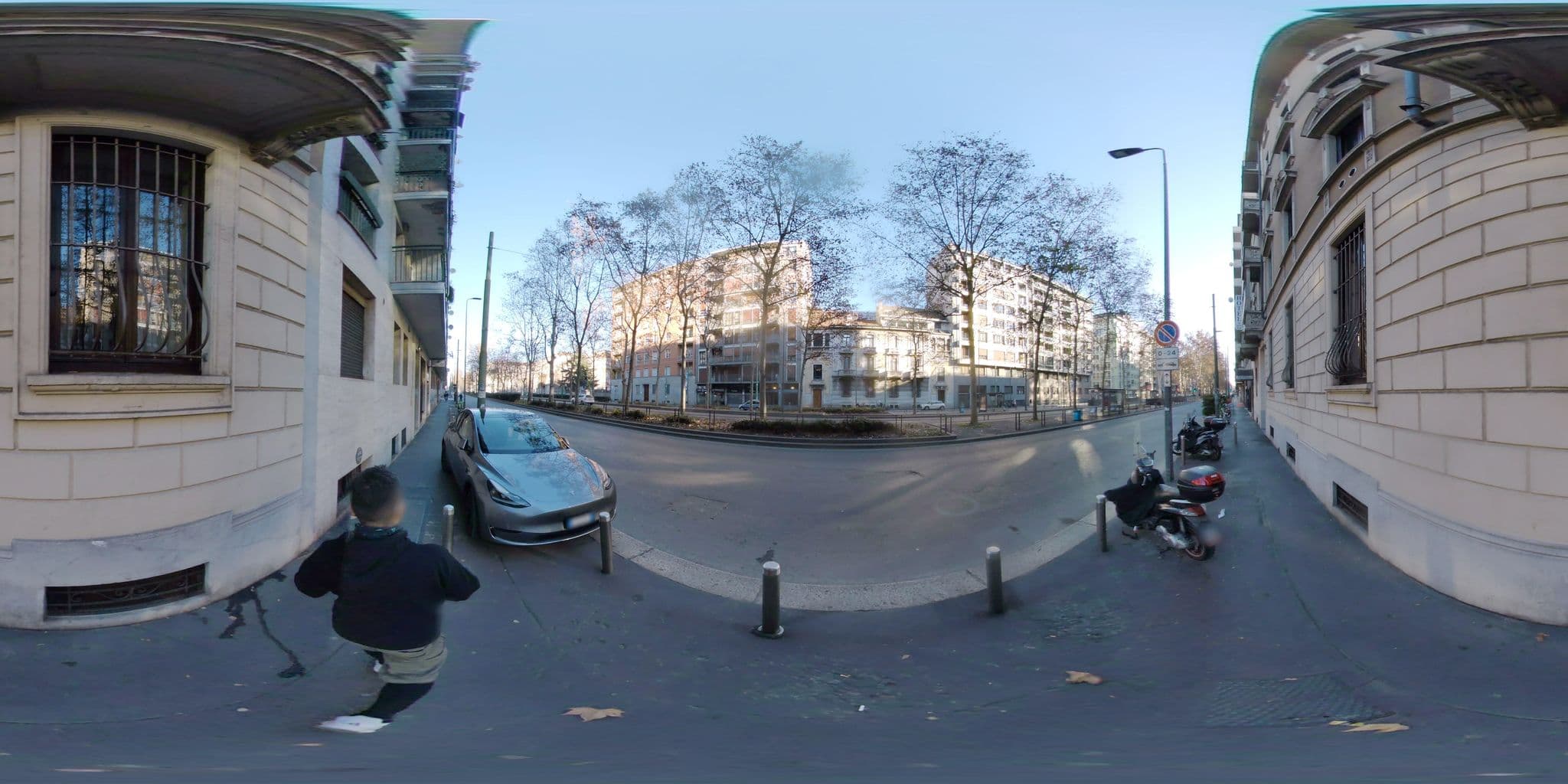 Street view near Hotel Dateo Milano, Milan — © mapconcierge (CC BY-SA · Mapillary)