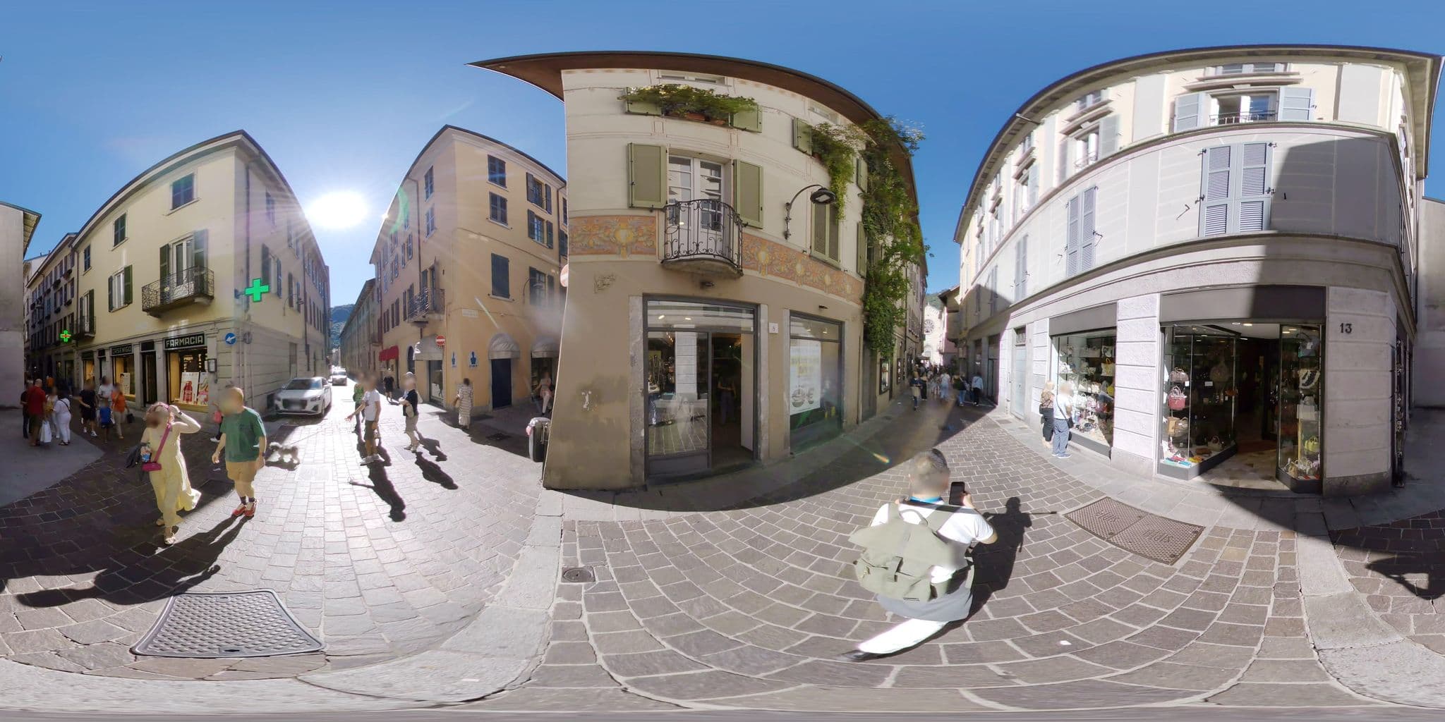 Street view near Residence Natta, Como — © mapconcierge (CC BY-SA · Mapillary)