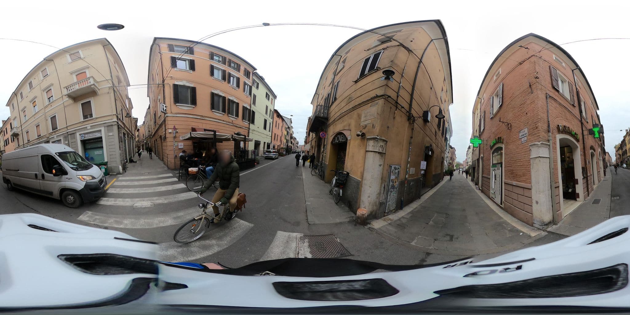 Street view near SMART HOTEL FERRARA, Ferrara — © alesarrett (CC BY-SA · Mapillary)