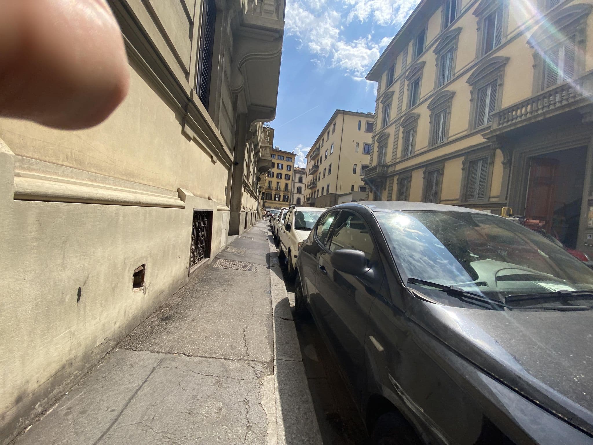 Street view near Hotel Brooklyn, Florence