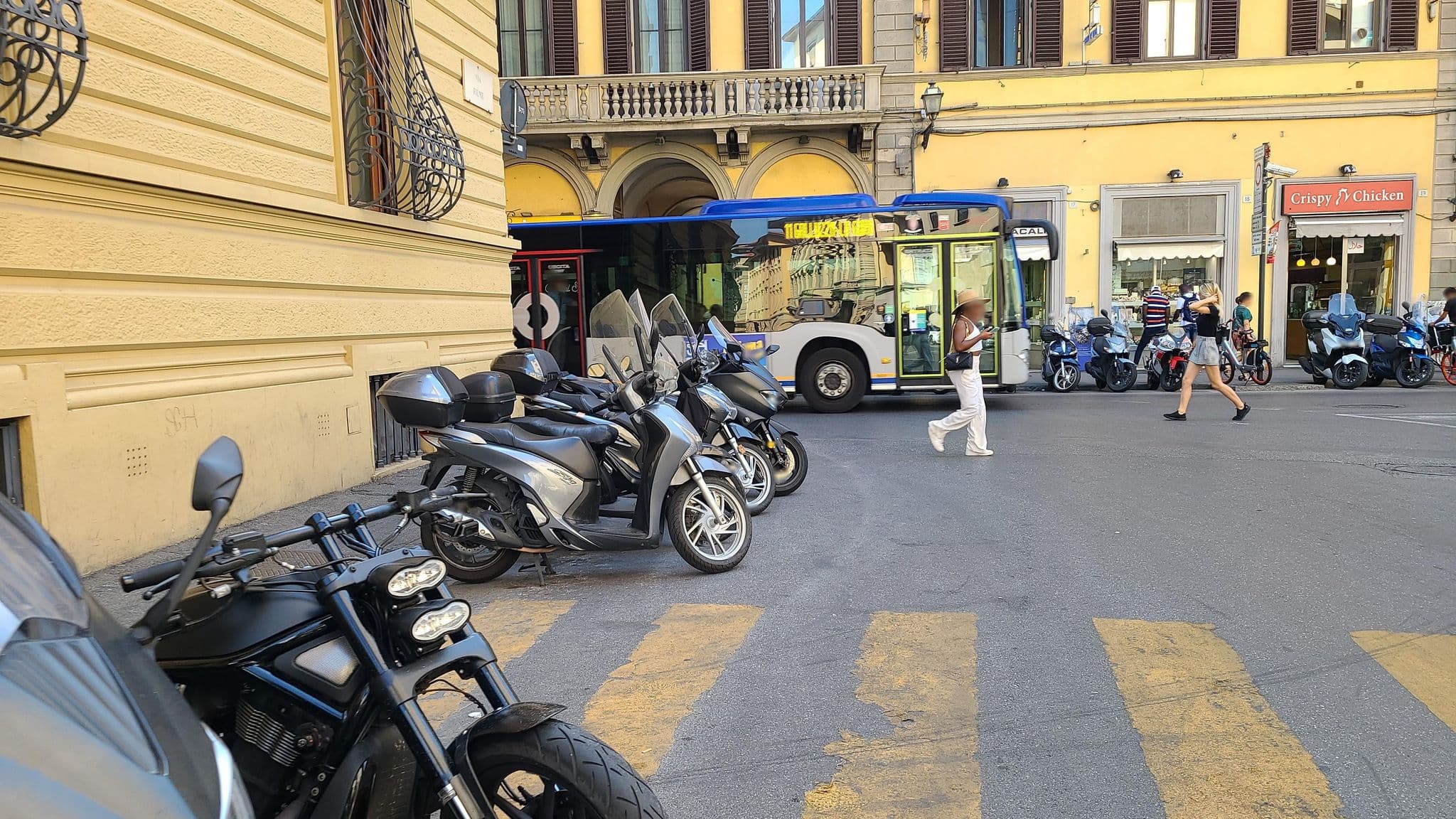 Street view near Hotel Bellavista, Florence
