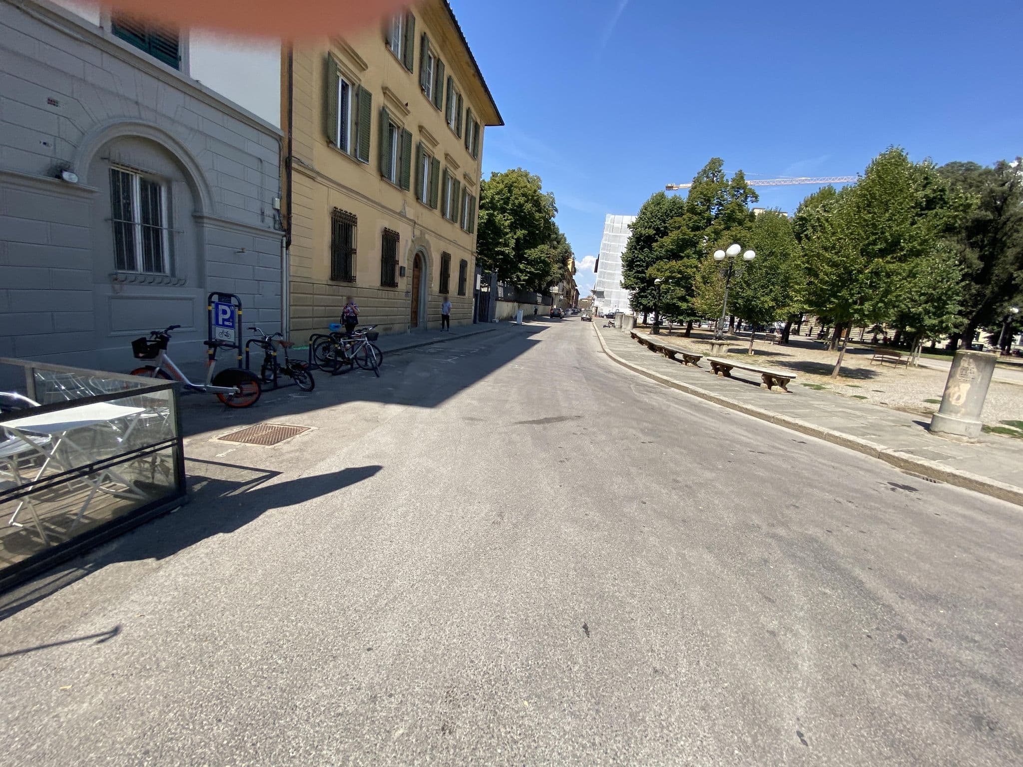 Street view near Hotel Eden Firenze, Florence