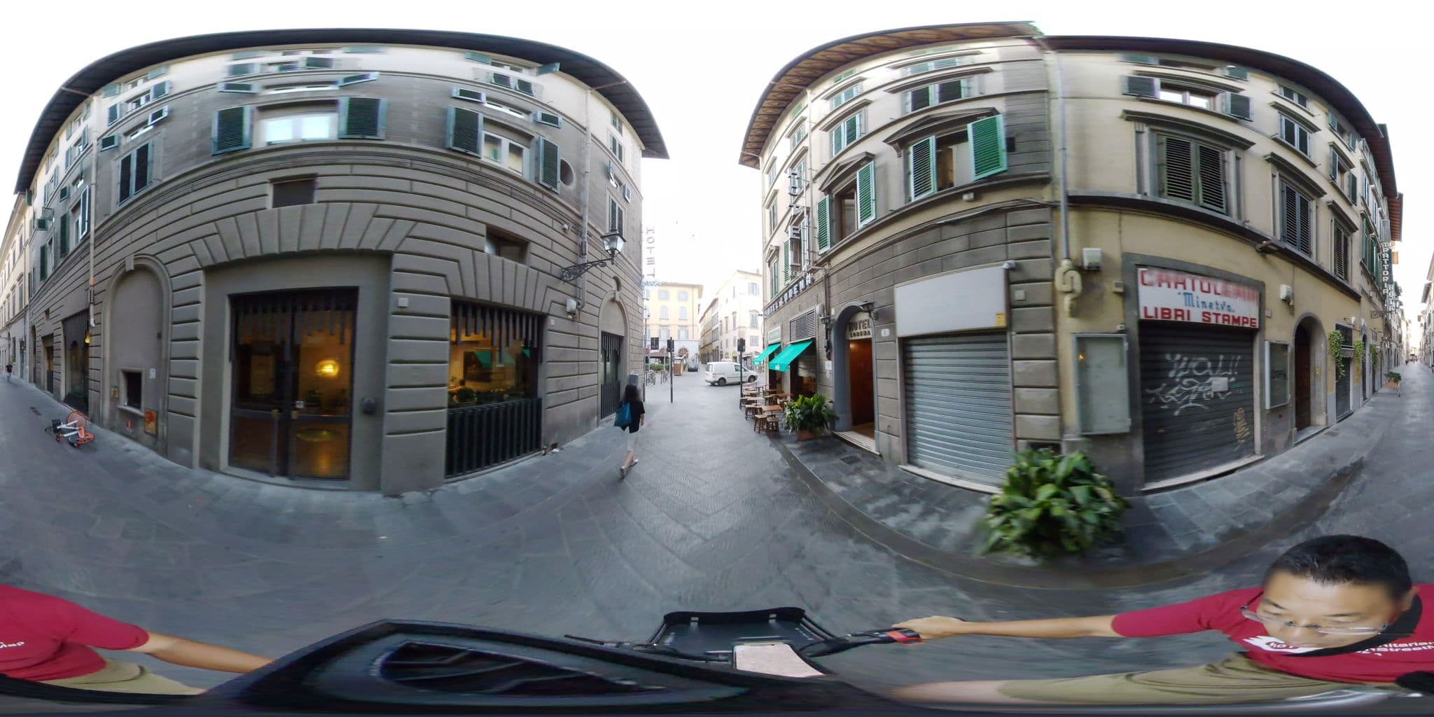 Street view near Hotel Lorena Firenze, Florence