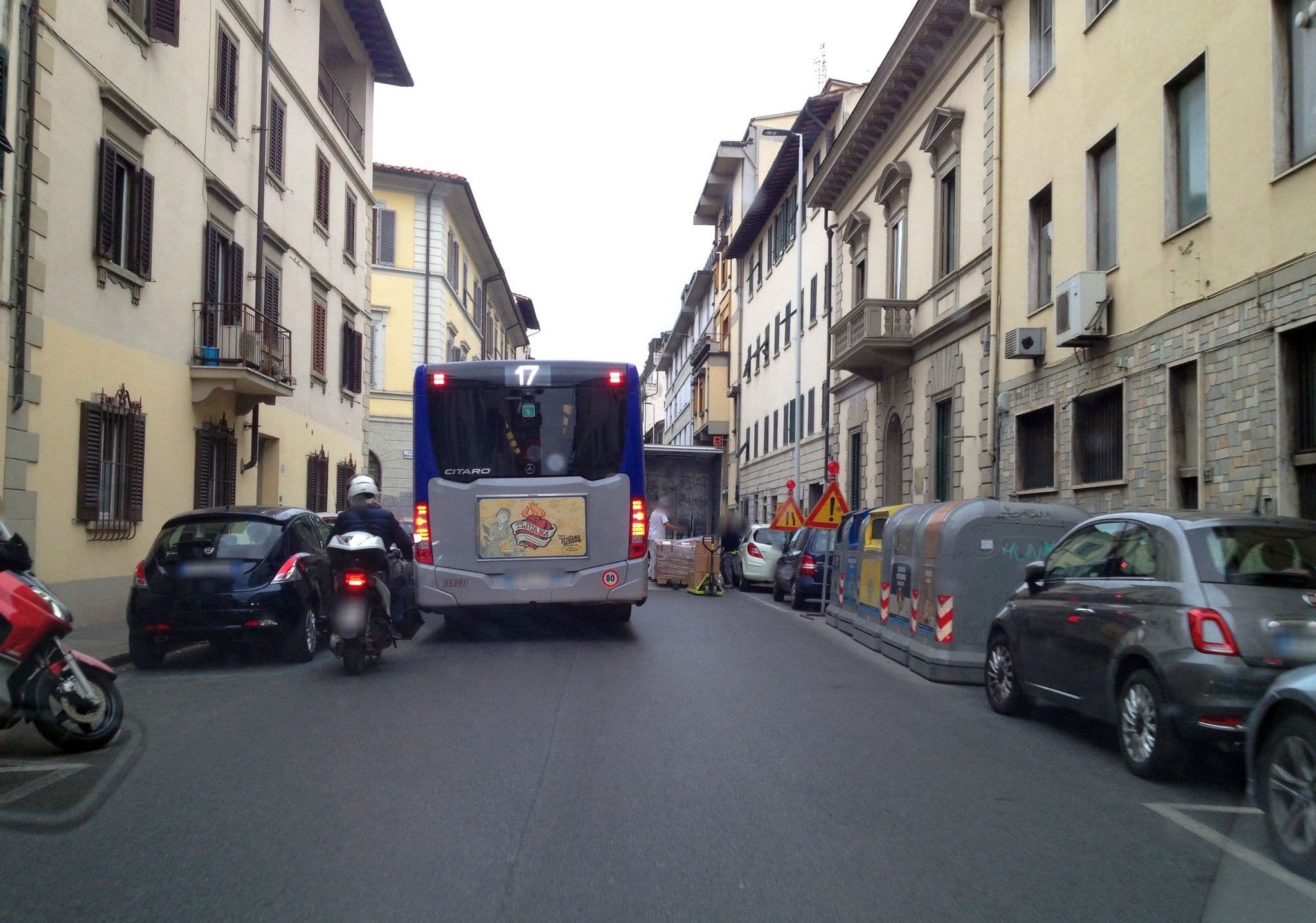 Street view near Hotel Leopolda Firenze, Florence