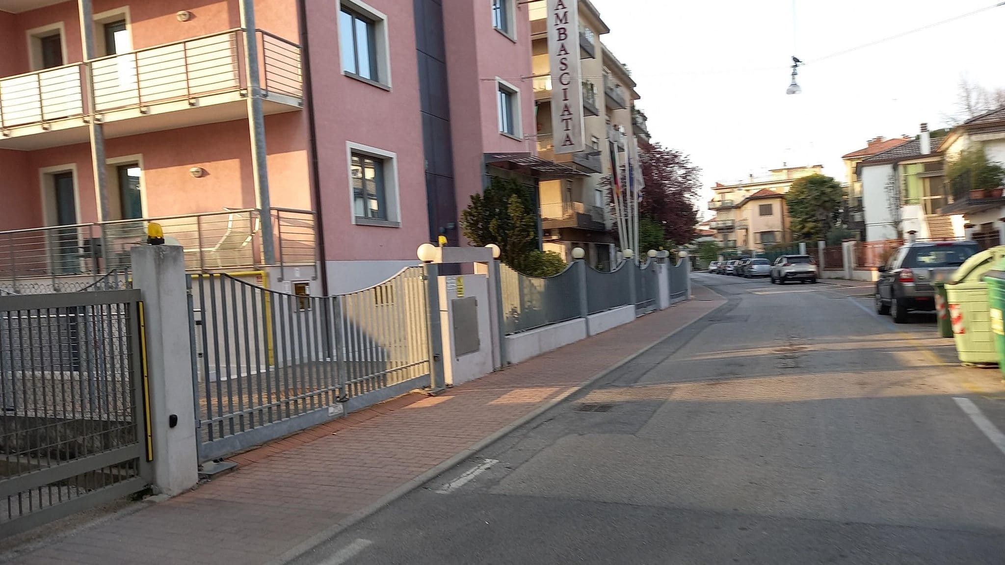 Street view near Hotel Ambasciata Venice, Mestre