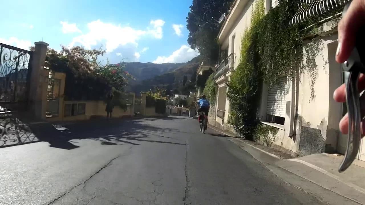 Street view near Hotel Sole-Castello, Taormina