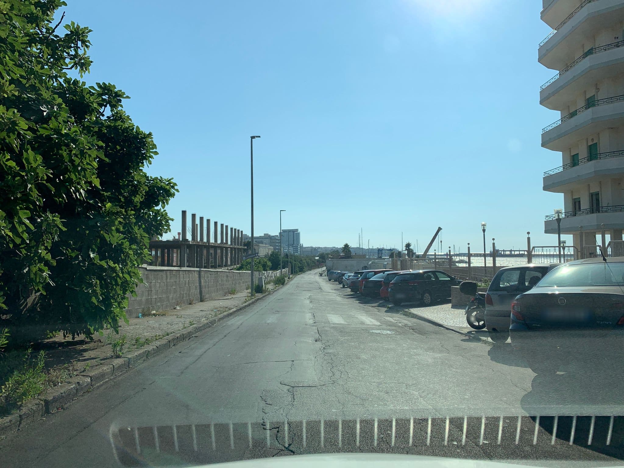 Street view near Mareviglia GuestHouse, Gallipoli — © kopfpolster (CC BY-SA · Mapillary)