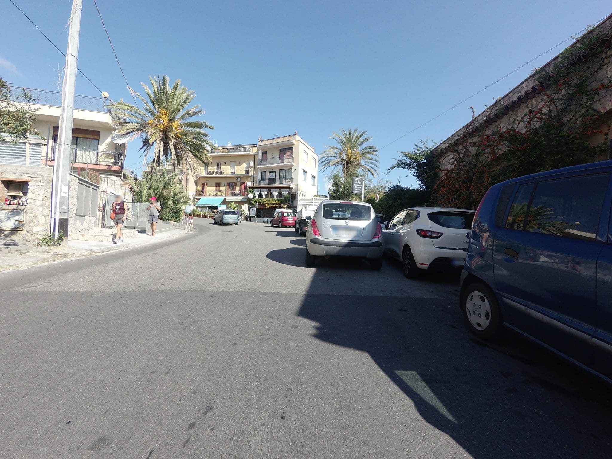 Street view near Taormina Garden Hotel, Taormina
