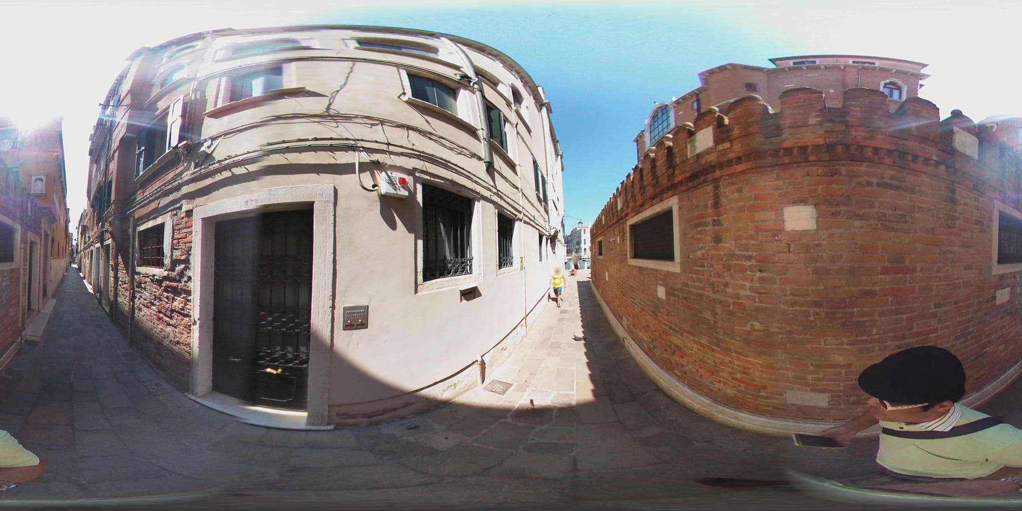 Street view near Palazzo Stern, Venice