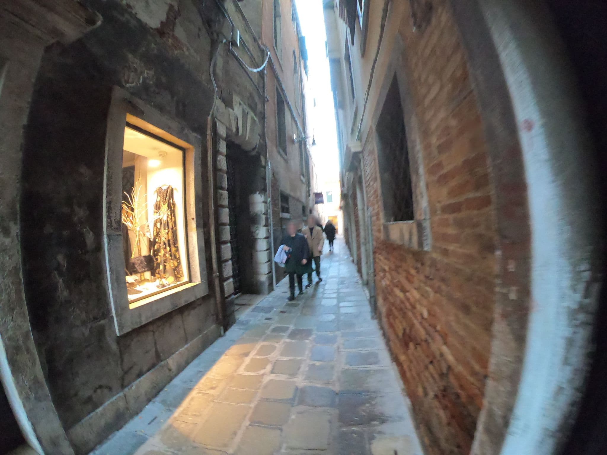 Street view near Pensione Accademia - Villa Maravege, Venice