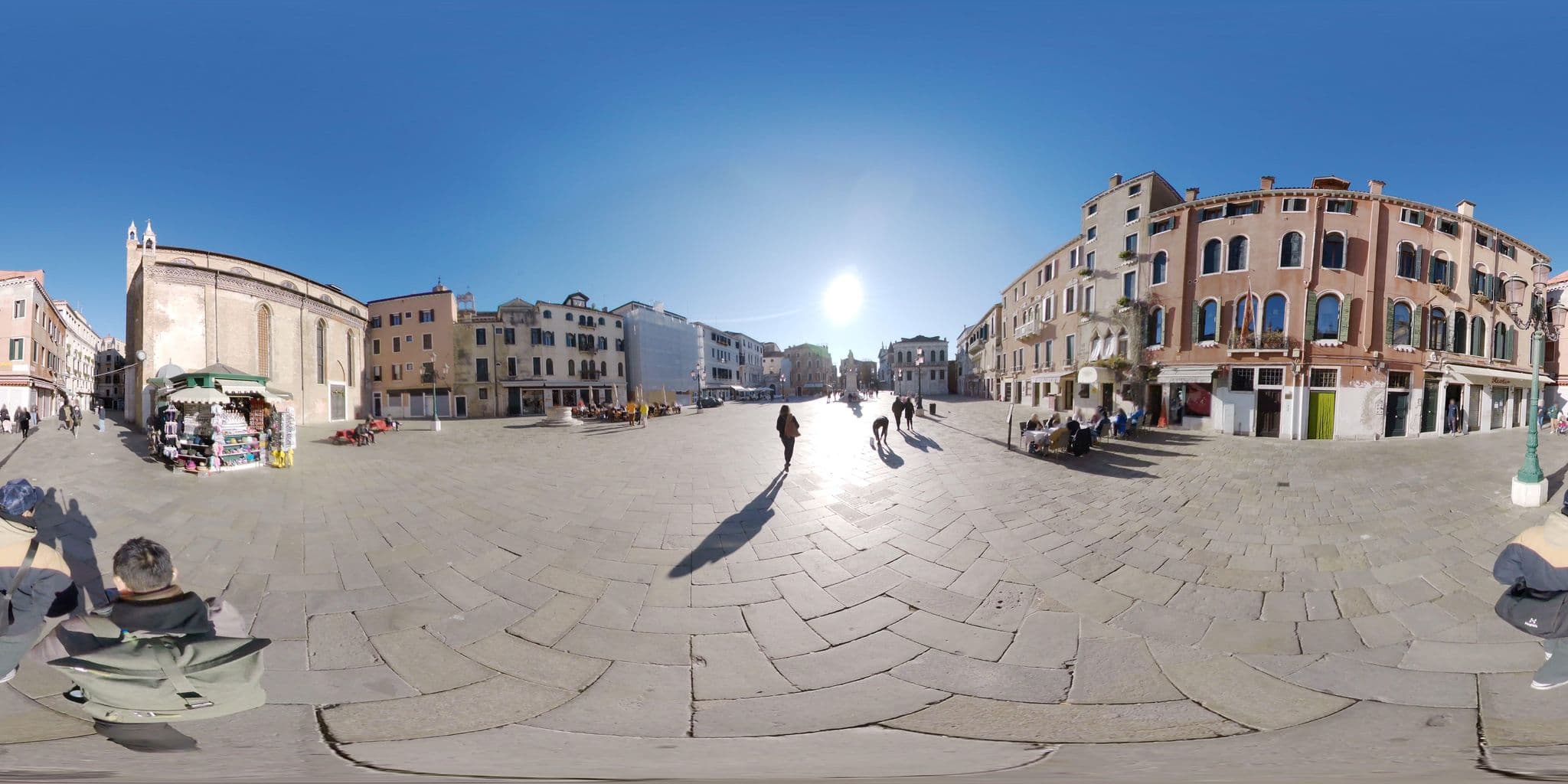 Street view near Hotel Santo Stefano, Venice