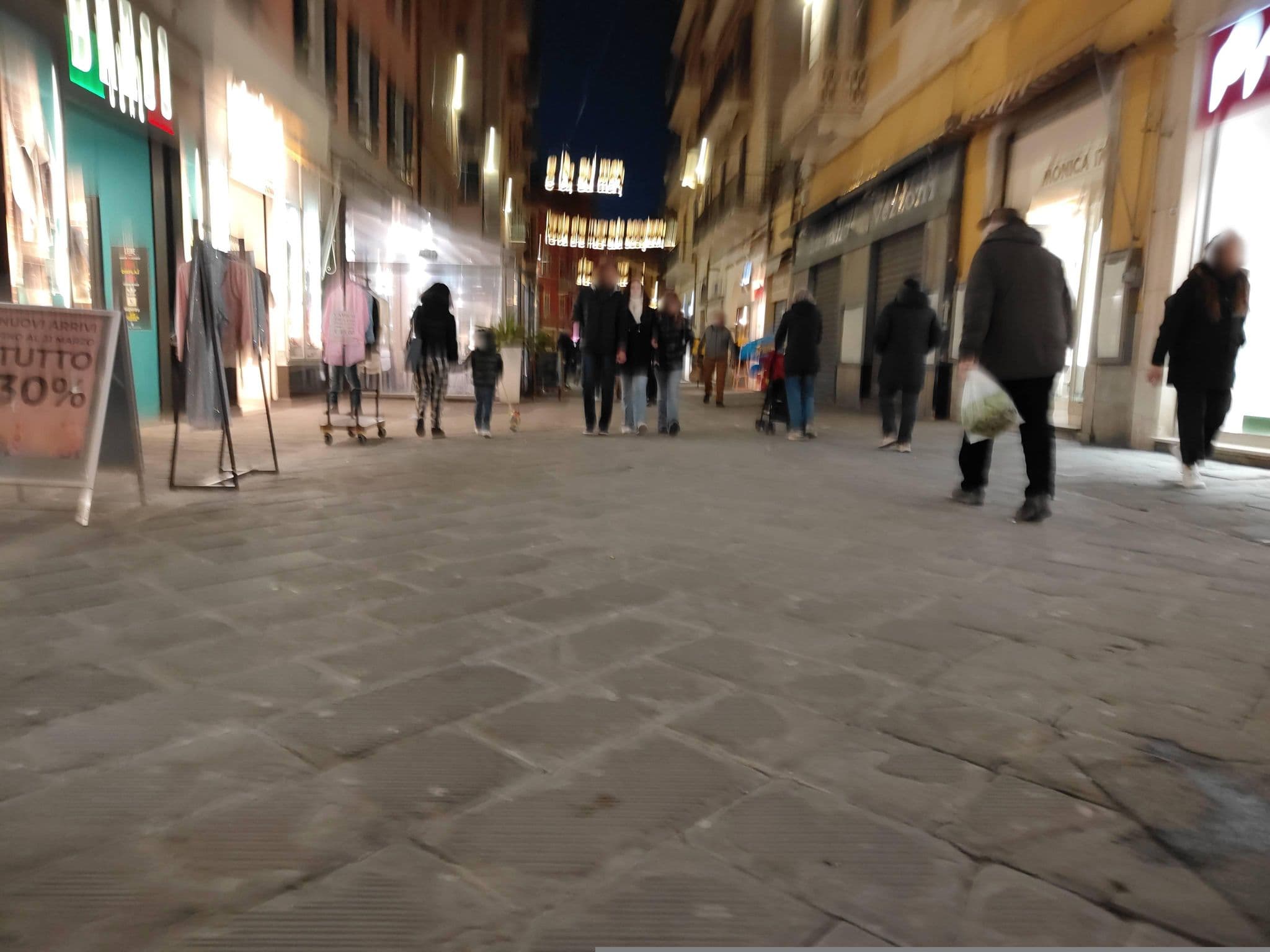 Street view near Hotel Genova, La Spezia