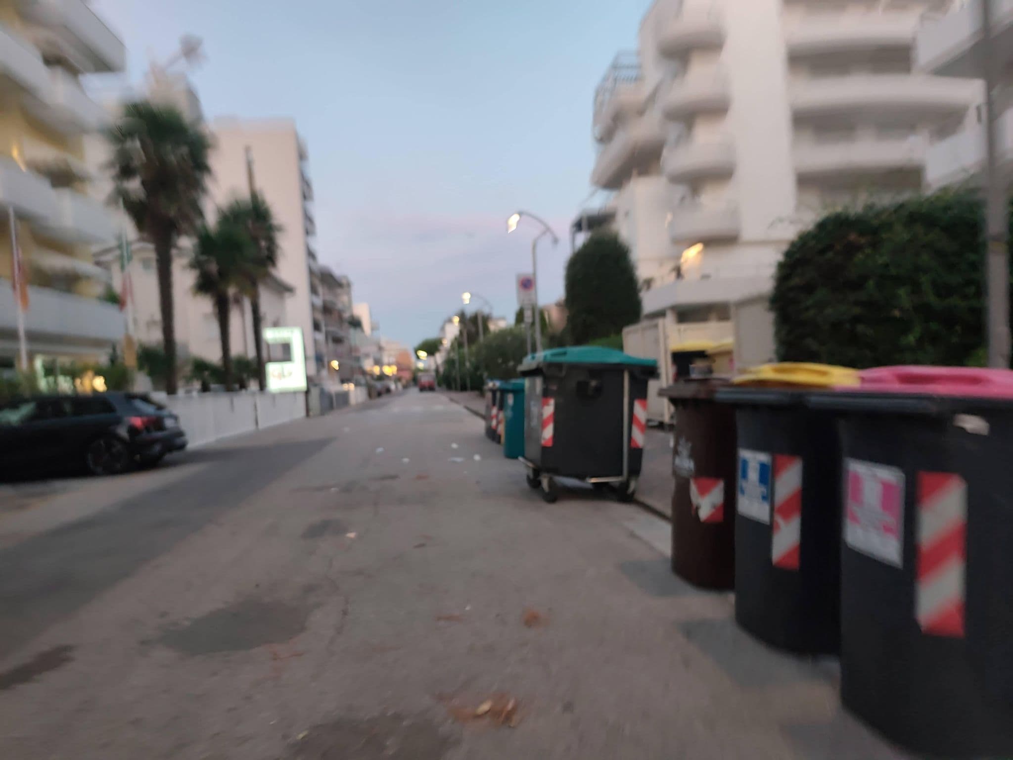 Street view near Hotel Lilia, Lido di Jesolo