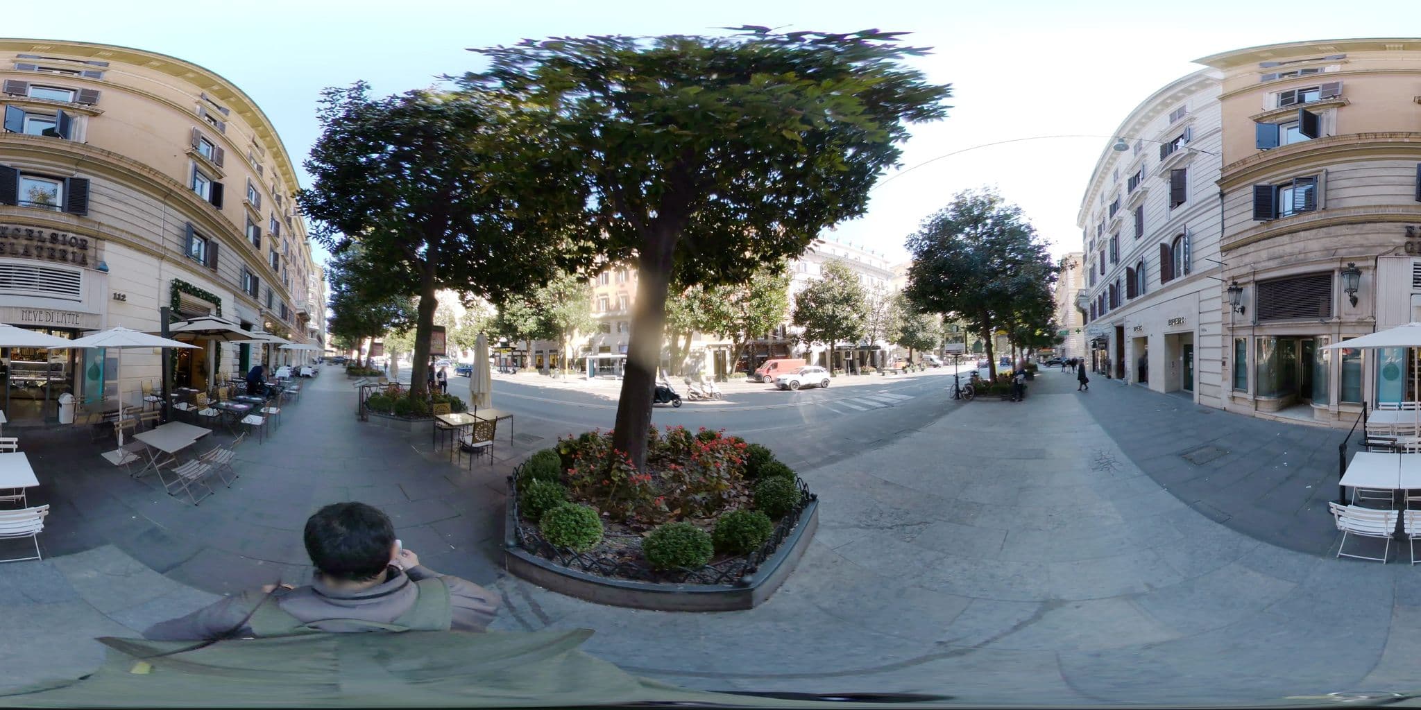 Street view near Nobu Hotel Roma, Ludovisi — © mapconcierge (CC BY-SA · Mapillary)