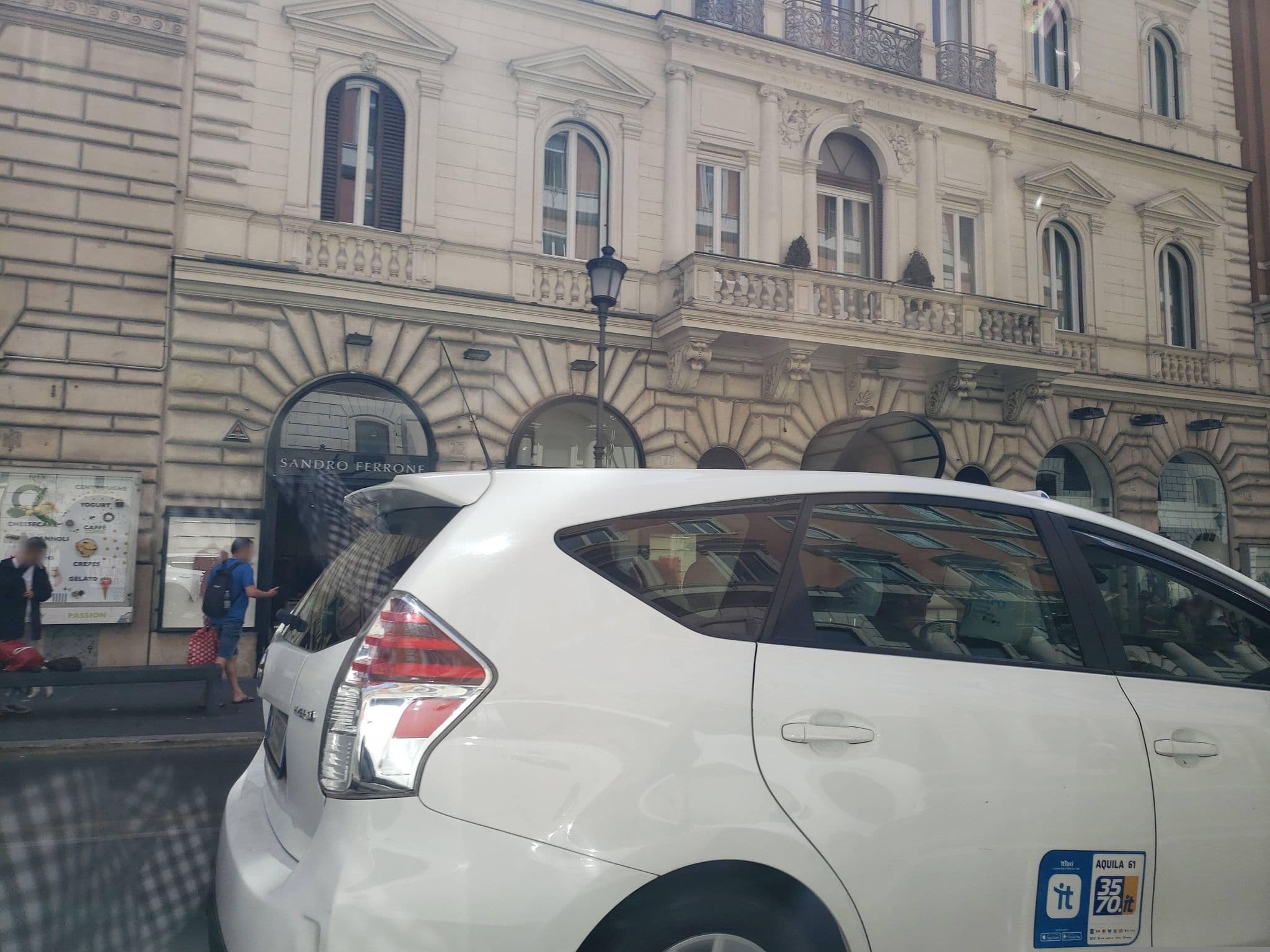 Street view near Hotel Cortina | BZAR hotels, Monti — © mapfool (CC BY-SA · Mapillary)