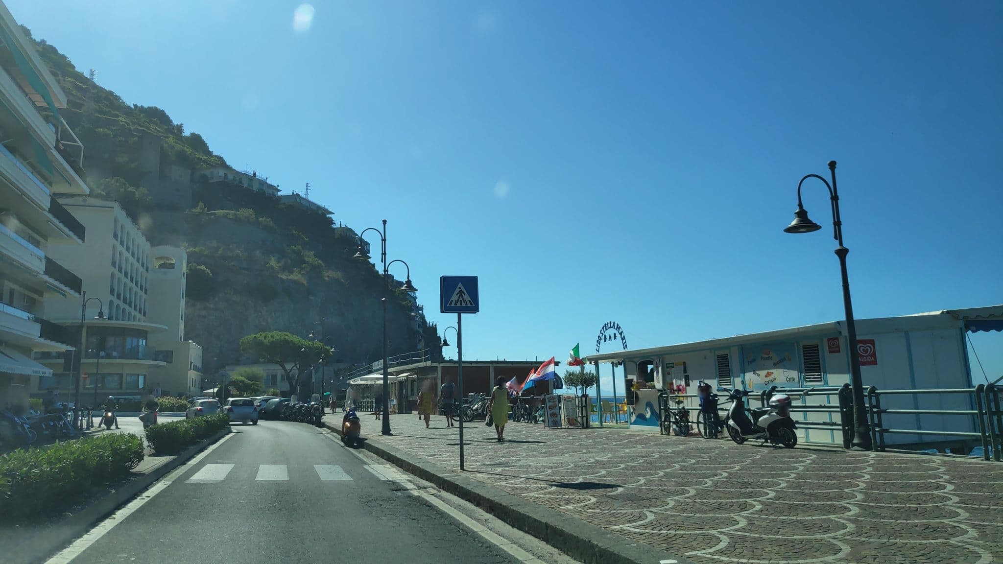 Street view near La Casa di Aurora, Maiori — © marcuscalabresus (CC BY-SA · Mapillary)