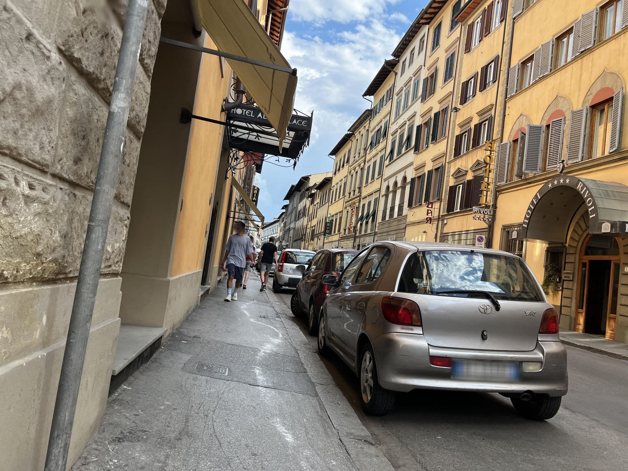 Street view near Rivoli Boutique Hotel, Florence