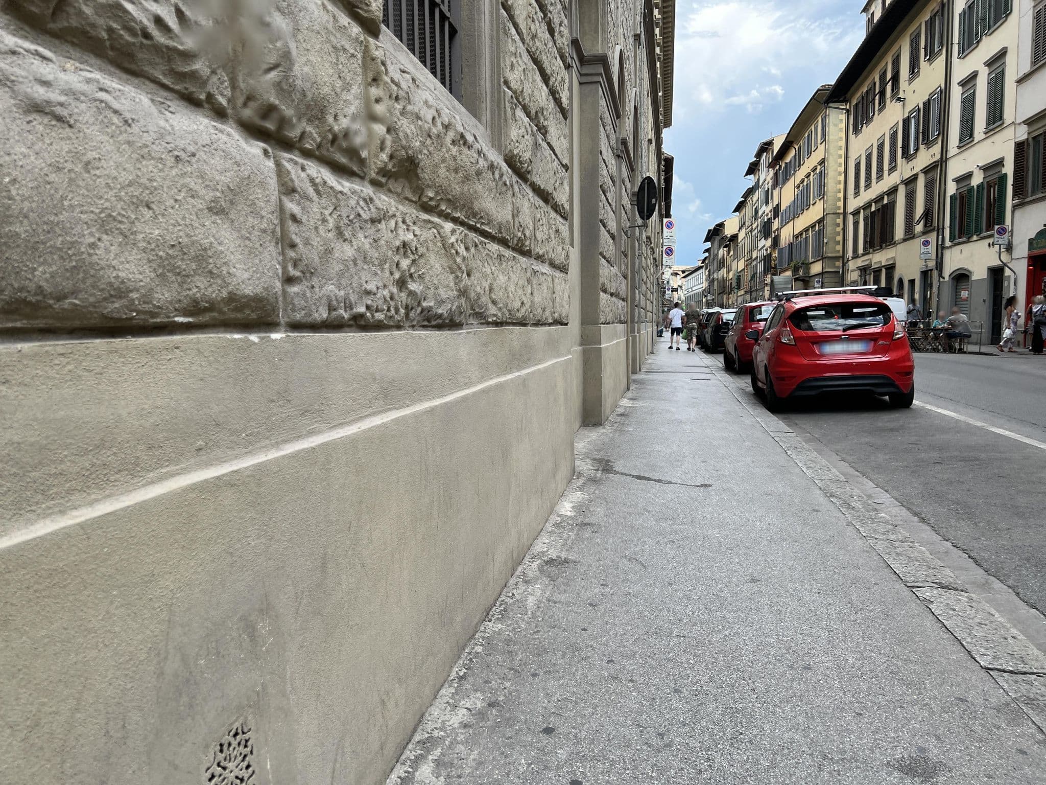 Street view near Byron Hotel, Florence