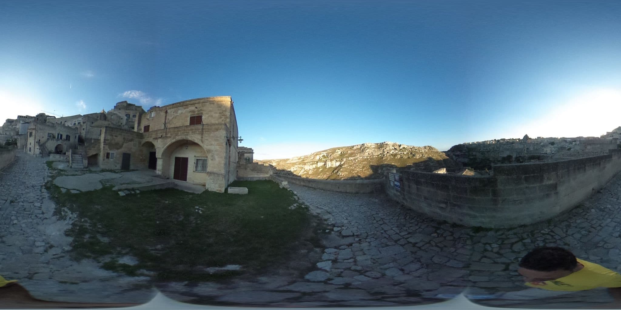 Street view near Ai Quarti Sottani, Matera