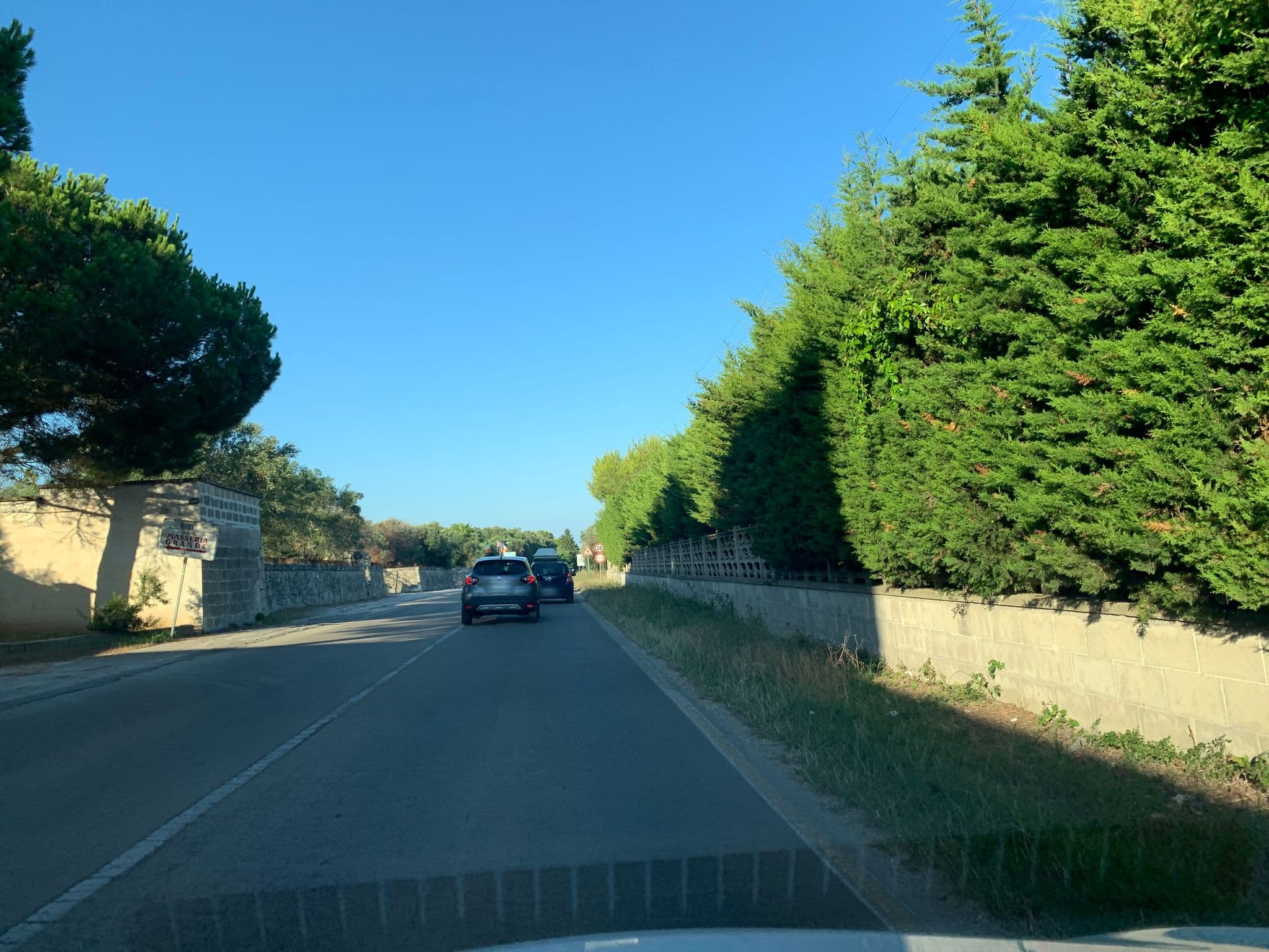 Street view near Hotel Masseria Grande, Borgagne — © kopfpolster (CC BY-SA · Mapillary)