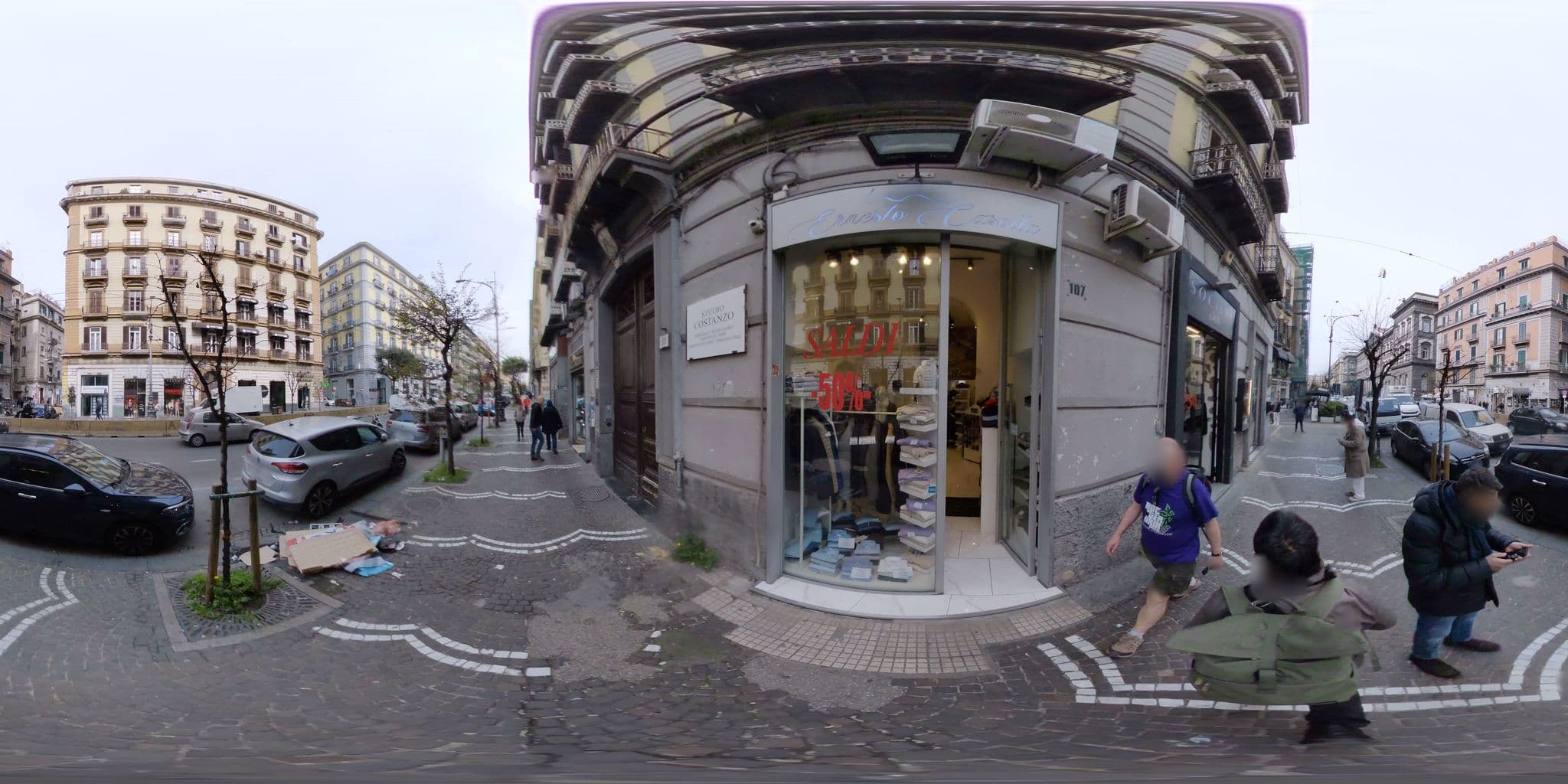 Street view near Hotel Nunù, Porto — © mapconcierge (CC BY-SA · Mapillary)
