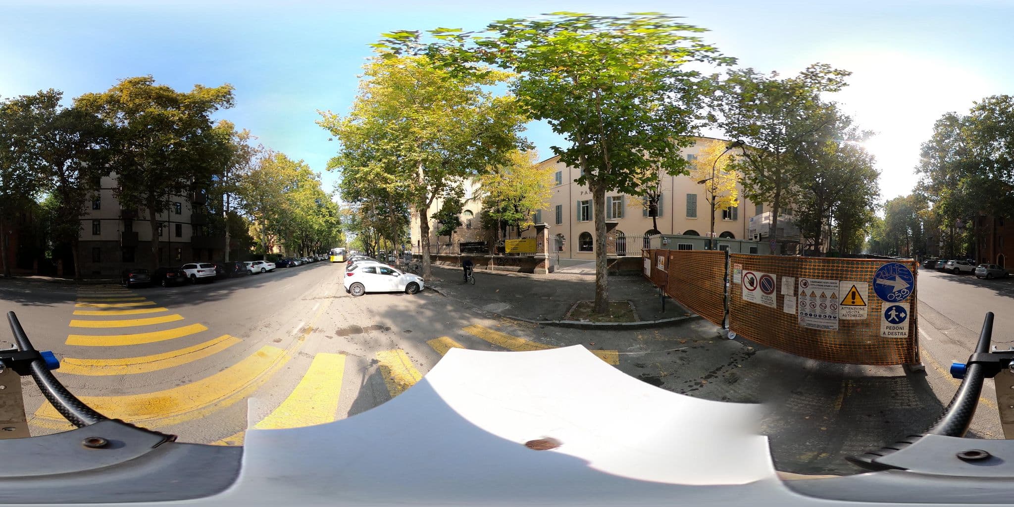 Street view near Central Park Hotel, Modena — © wegavision (CC BY-SA · Mapillary)