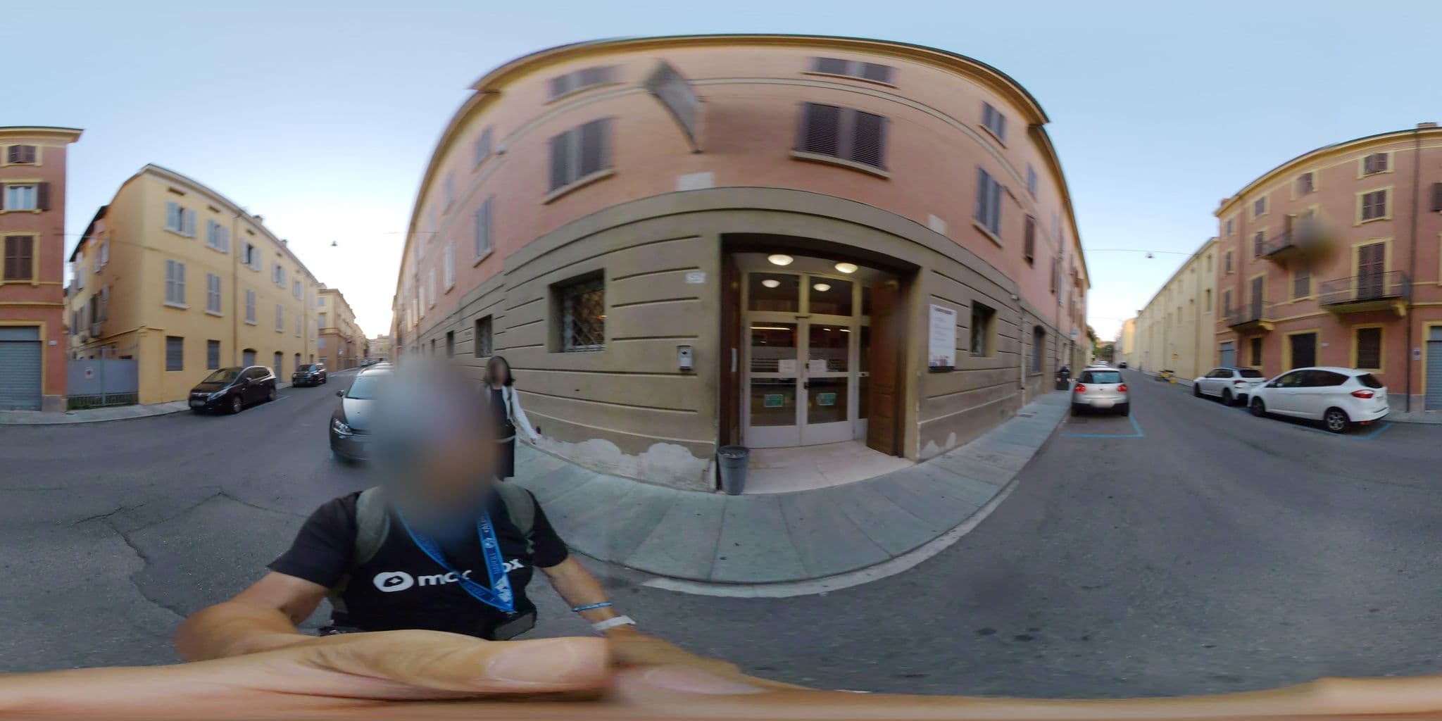 Street view near Ostello Modena San Filippo Neri, Modena — © mapconcierge (CC BY-SA · Mapillary)