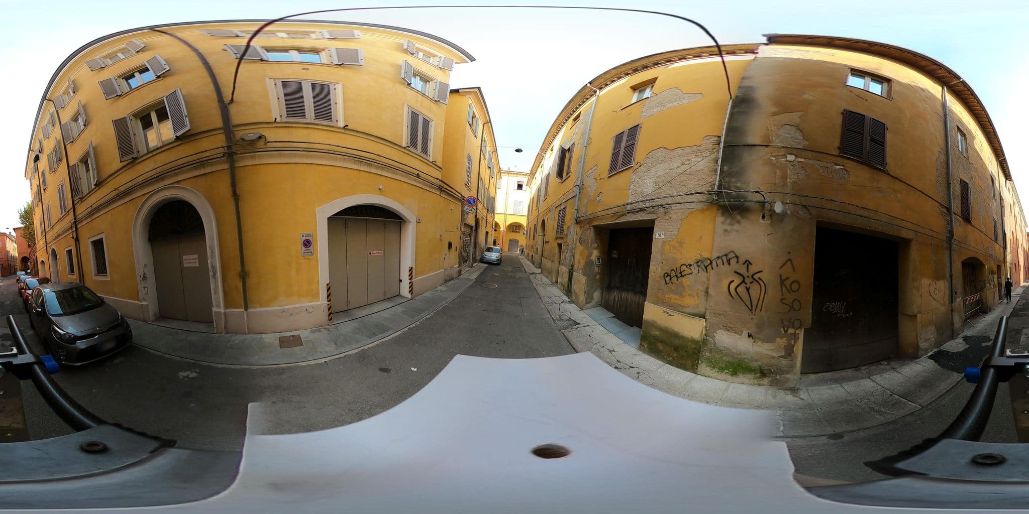 Street view near Quartopiano di G.M., Modena — © wegavision (CC BY-SA · Mapillary)