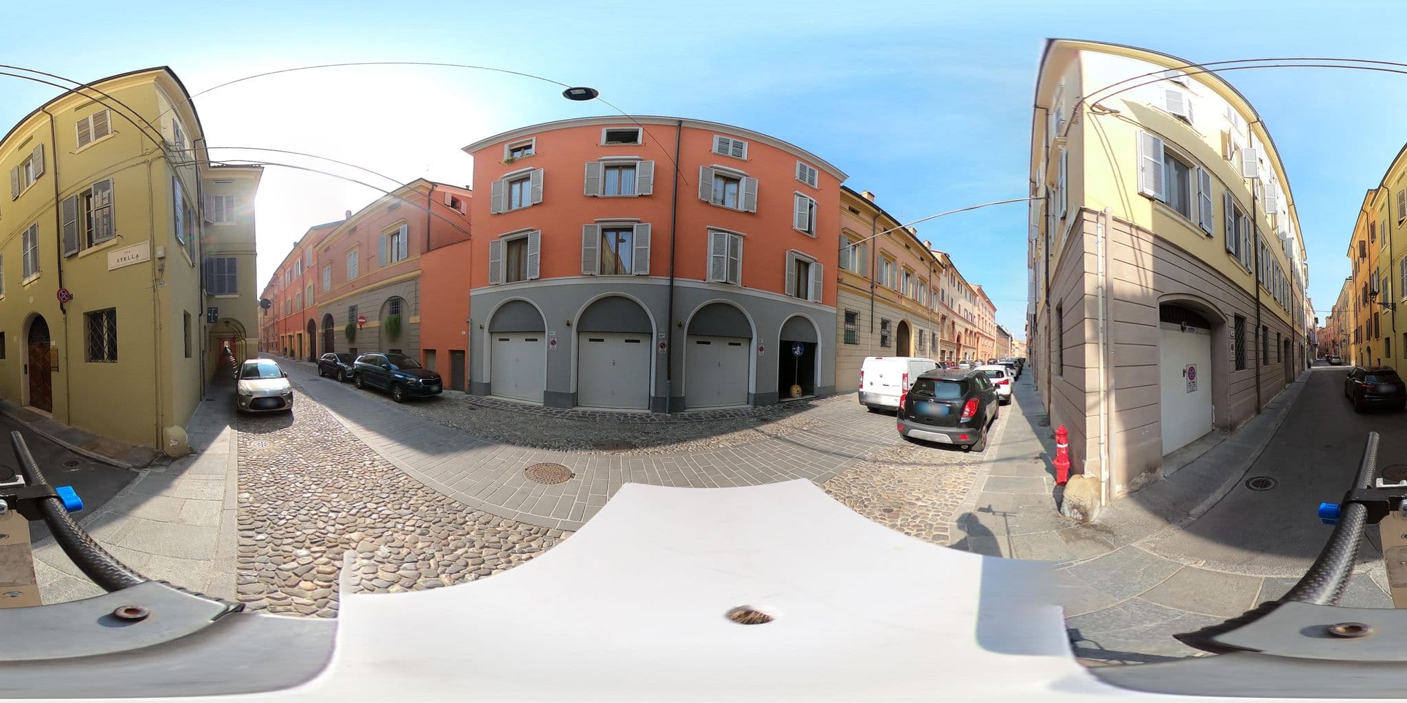 Street view near Salotto delle Arti, Modena — © wegavision (CC BY-SA · Mapillary)