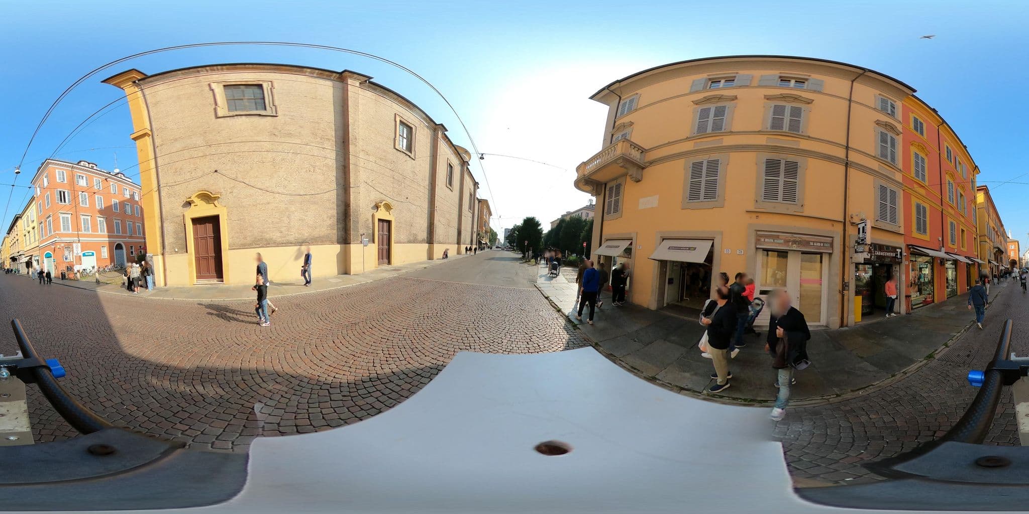 Street view near Modena Centro Junior Suite IT036023C2MQD6GR8D, Modena — © wegavision (CC BY-SA · Mapillary)