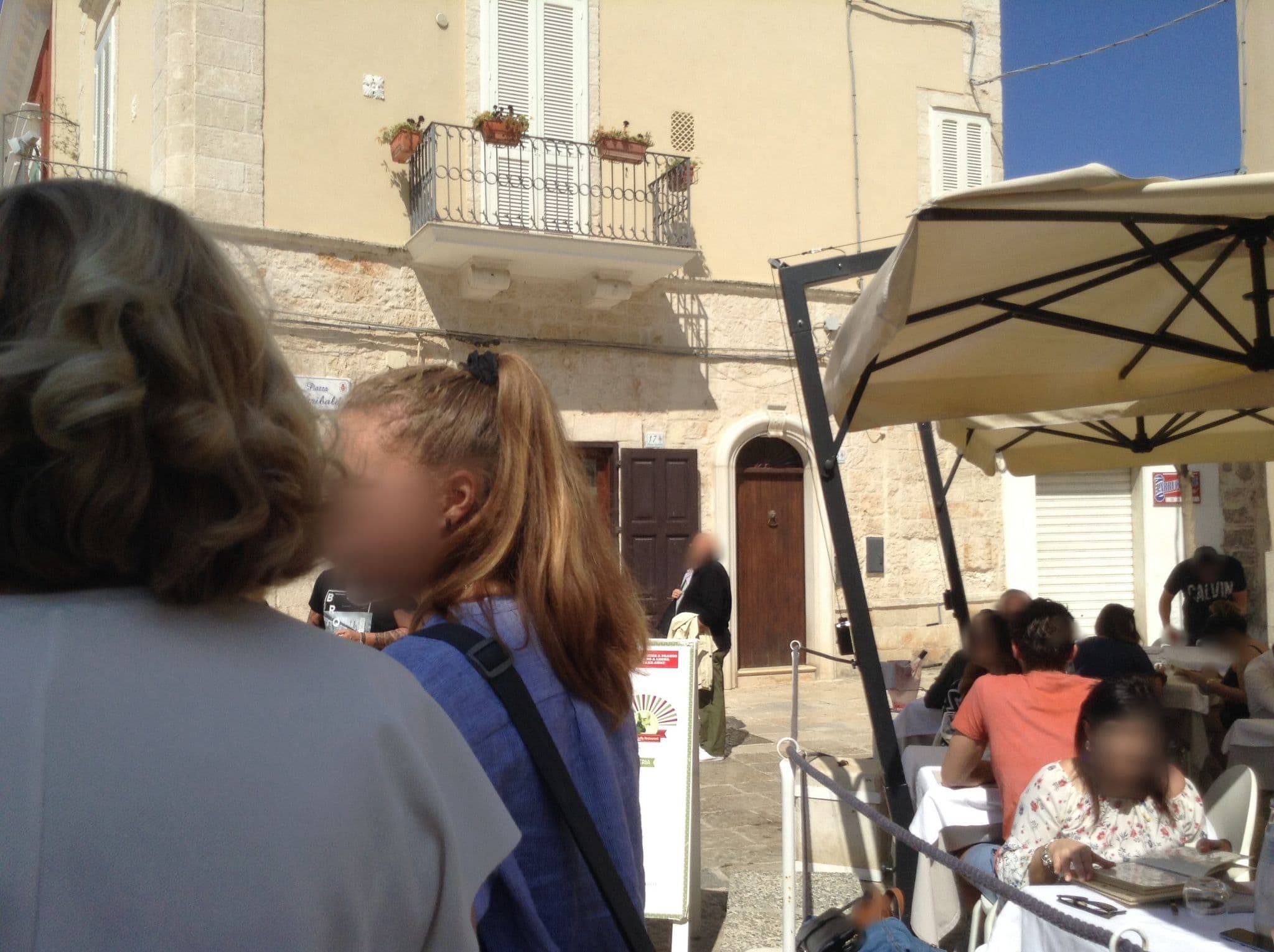 Street view near Al Console Luxury Suite, Monopoli — © mescafe (CC BY-SA · Mapillary)
