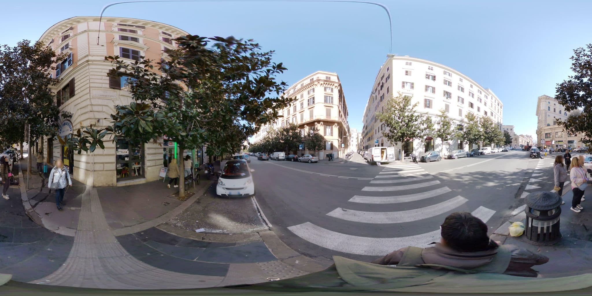 Street view near Hotel Martino Ai Monti, Monti