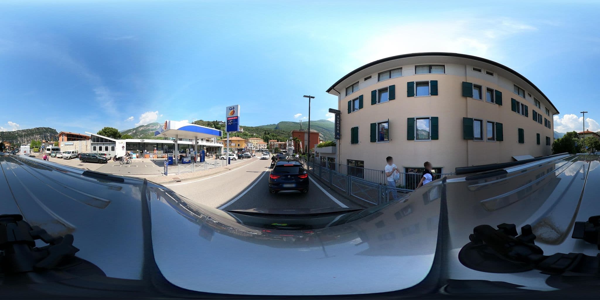 Street view near Hotel Garnì Corallo, Nago-Torbole — © kopra (CC BY-SA · Mapillary)