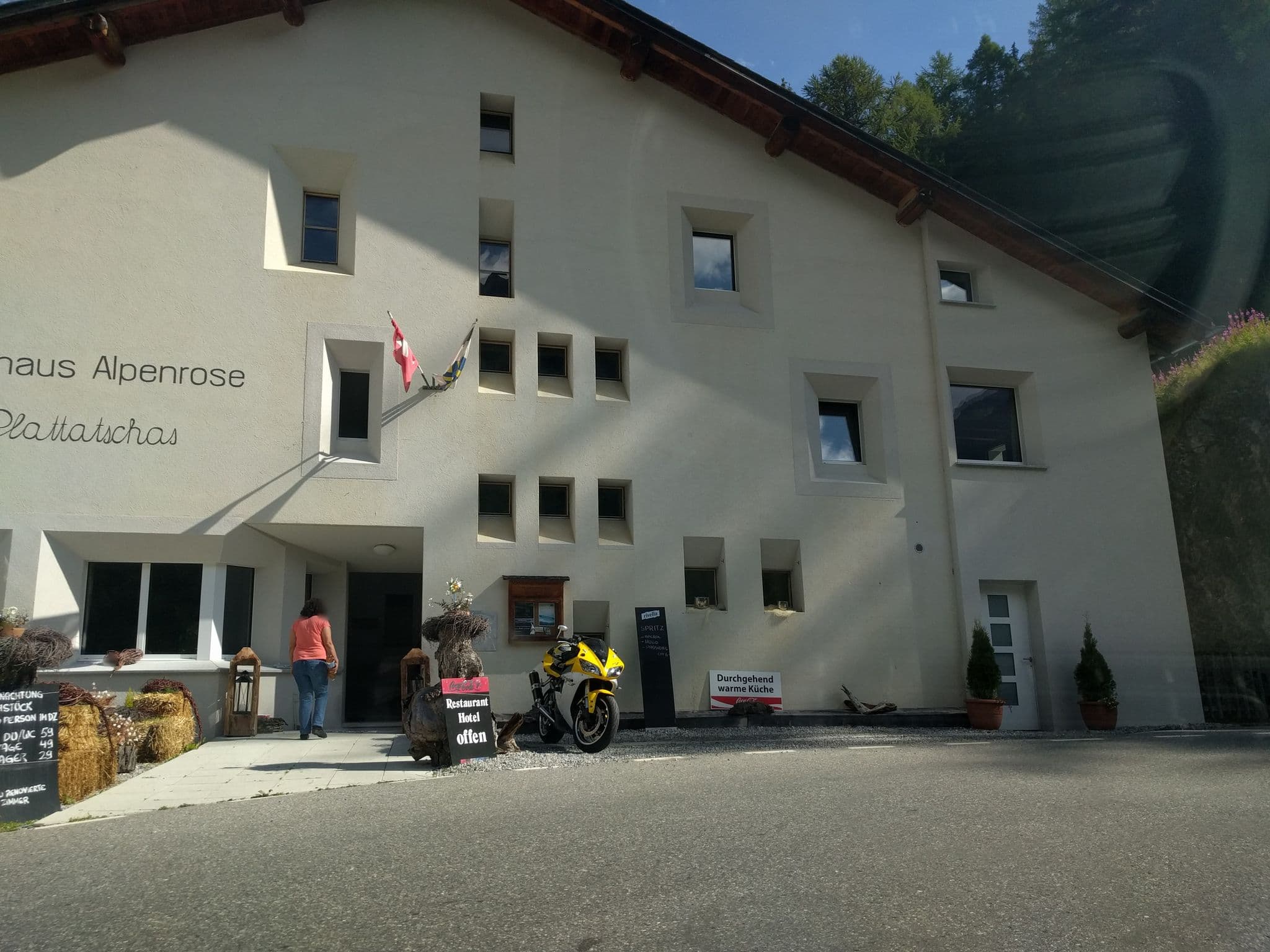 Street view near Gasthaus Alpenrose, Scuol