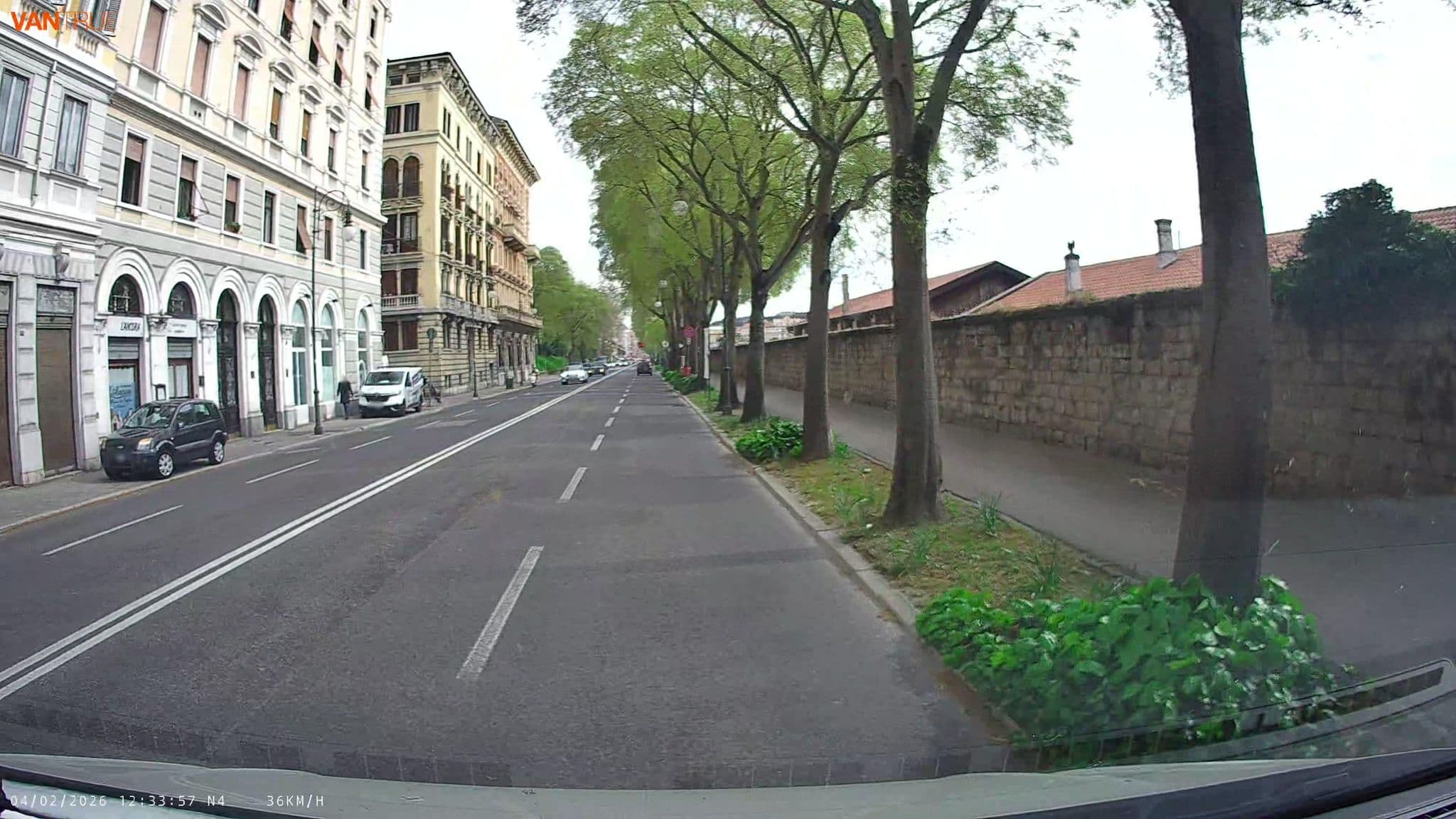 Street view near Miramare Luxury Suites, Trieste — © lucia_ (CC BY-SA · Mapillary)