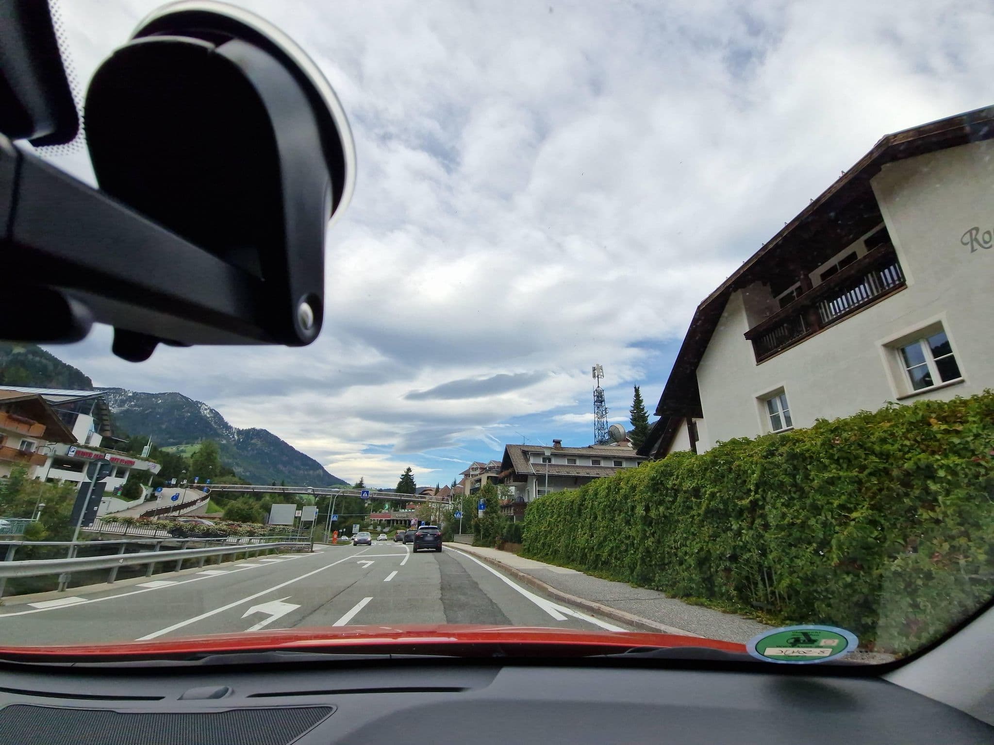 Street view near Casa Roder, Ortisei