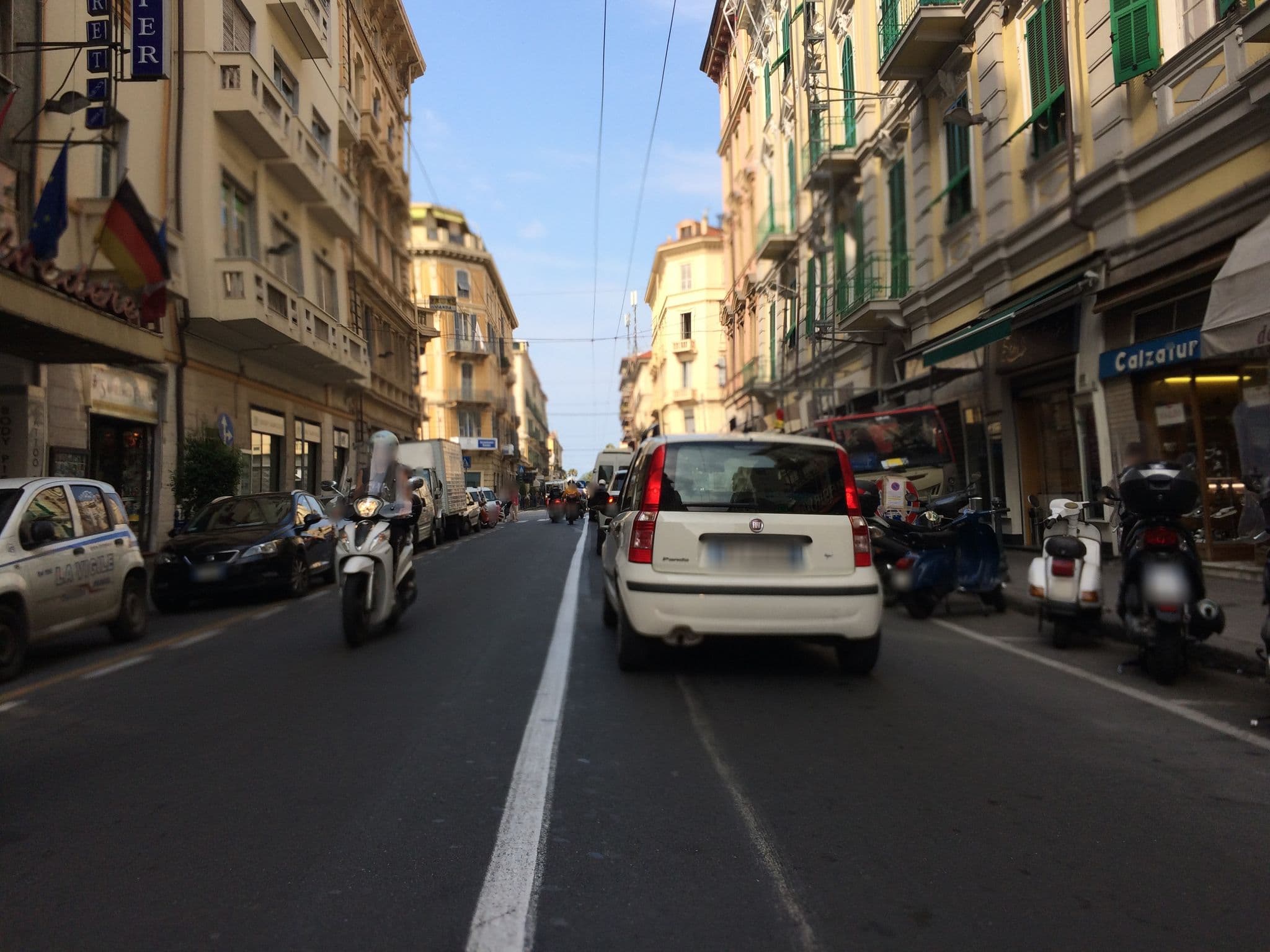 Street view near Hotel Belvedere, Sanremo — © cxc (CC BY-SA · Mapillary)