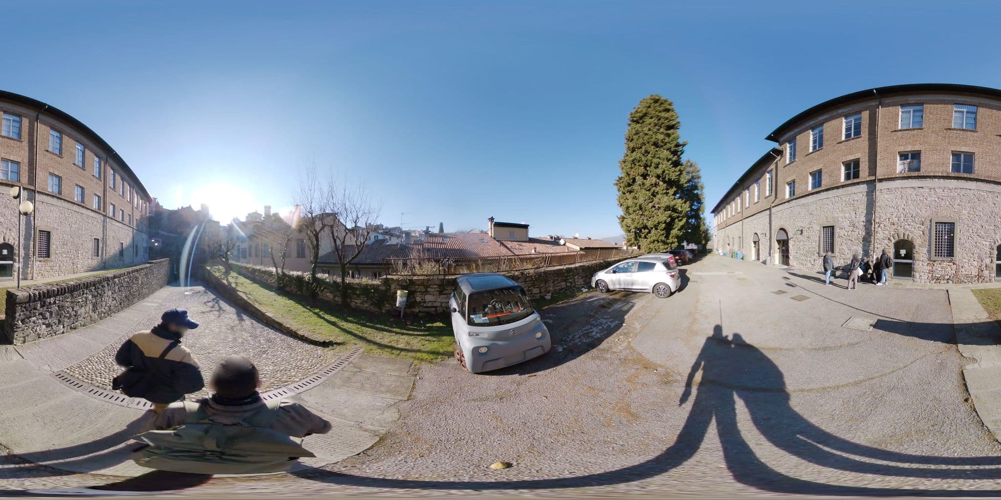 Street view near B&B Entro Le Mura, Bergamo